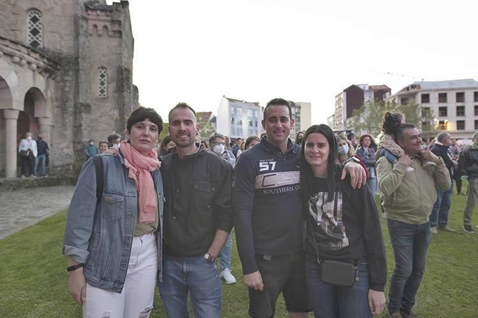 Natalia, Álvaro, Móises y Claudia.