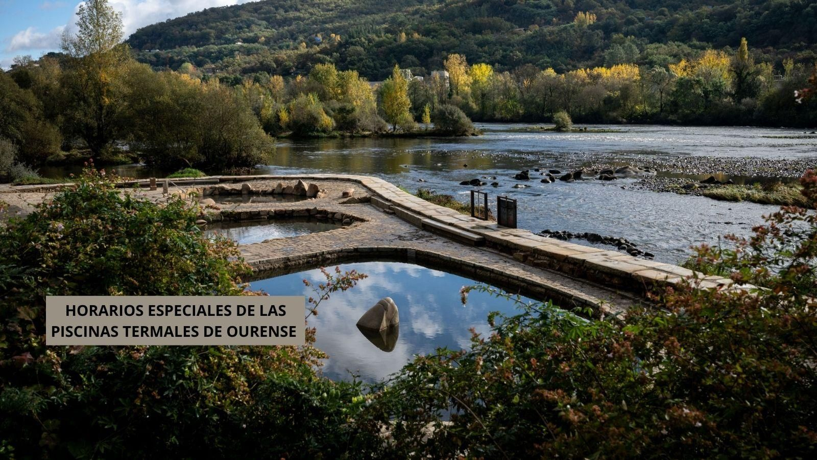 Horarios especiales de las piscinas termales en Ourense