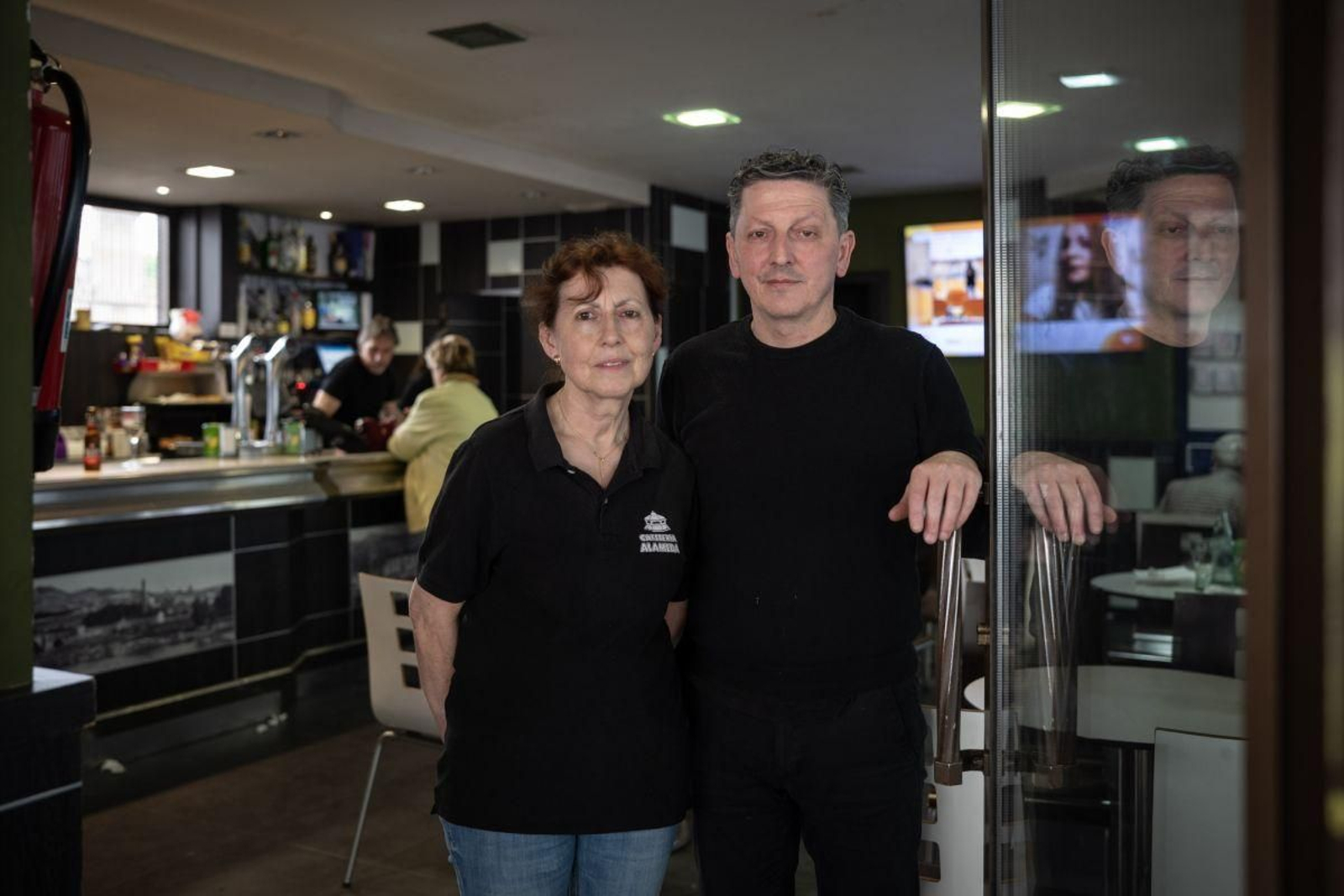 O último café de Fina e Alberto na Alameda
