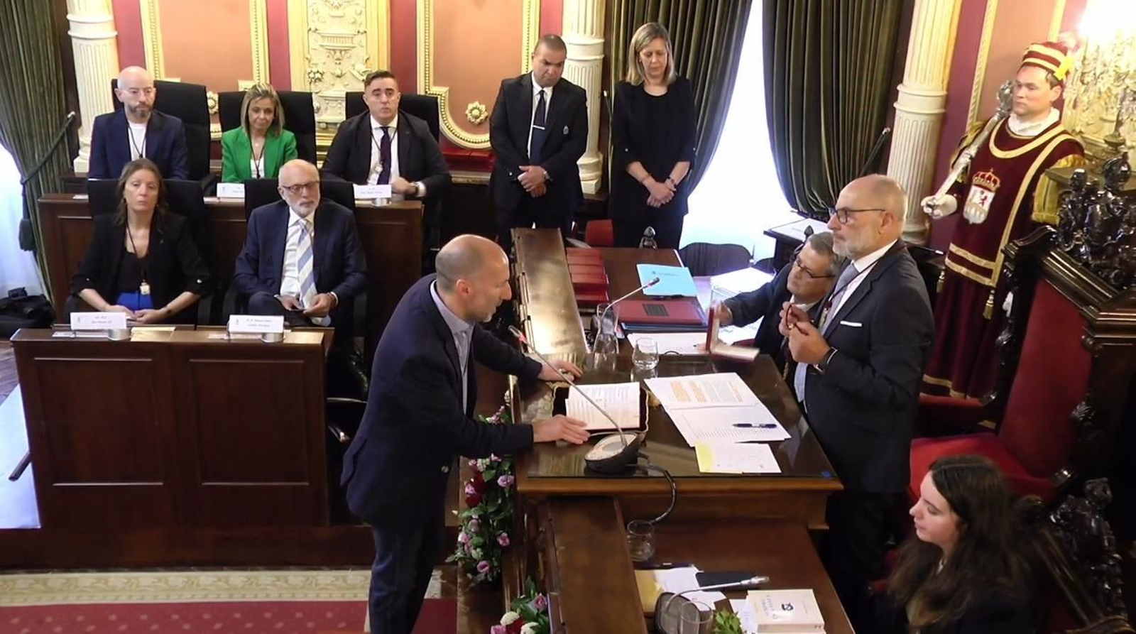 Paco Rodríguez junto Gonzalo Pérez Jácome