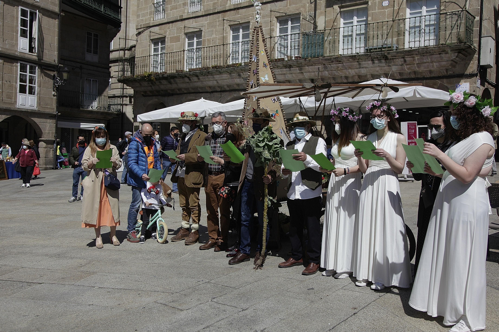Celebración Maios en Ourense