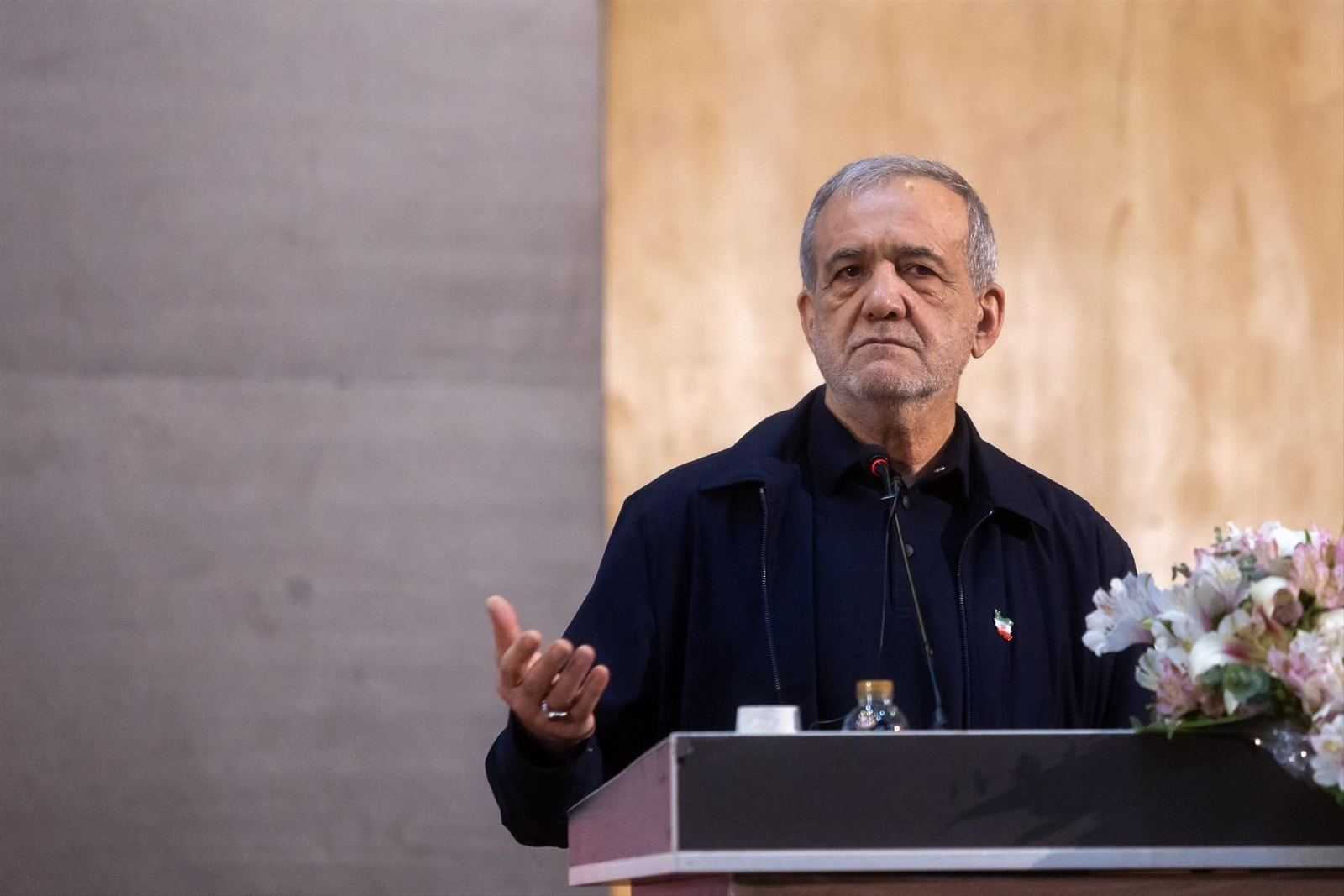 El presidente de Irán, Masud Pezeshkian