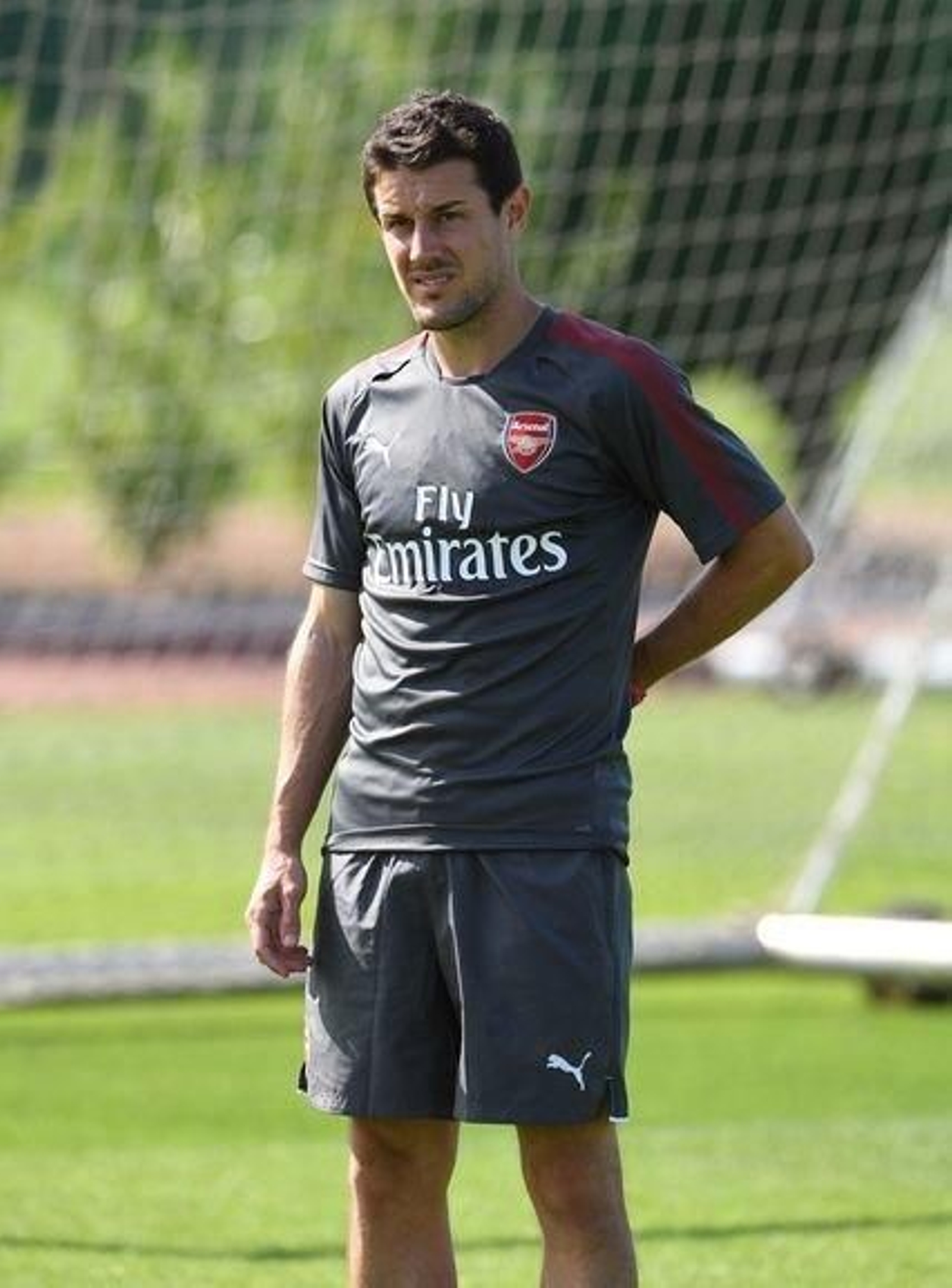 ST ALBANS, ENGLAND - AUGUST 25:  Ismael Garcis Gomez the Arsenal Women Assistant Manaer during an Arsenal Women Training Session at London Colney on August 25, 2017 in St Albans, England.  (Photo by David Price/Arsenal FC via Getty Images) *** Local Caption *** Ismael Garcia Gomez