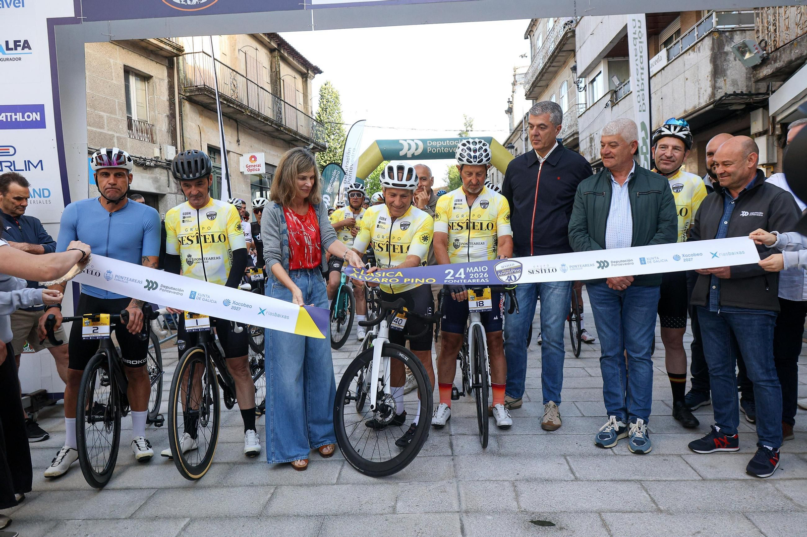 Galería | La marcha Álvaro Pino reunió a más de 500 ciclistas en Ponteareas