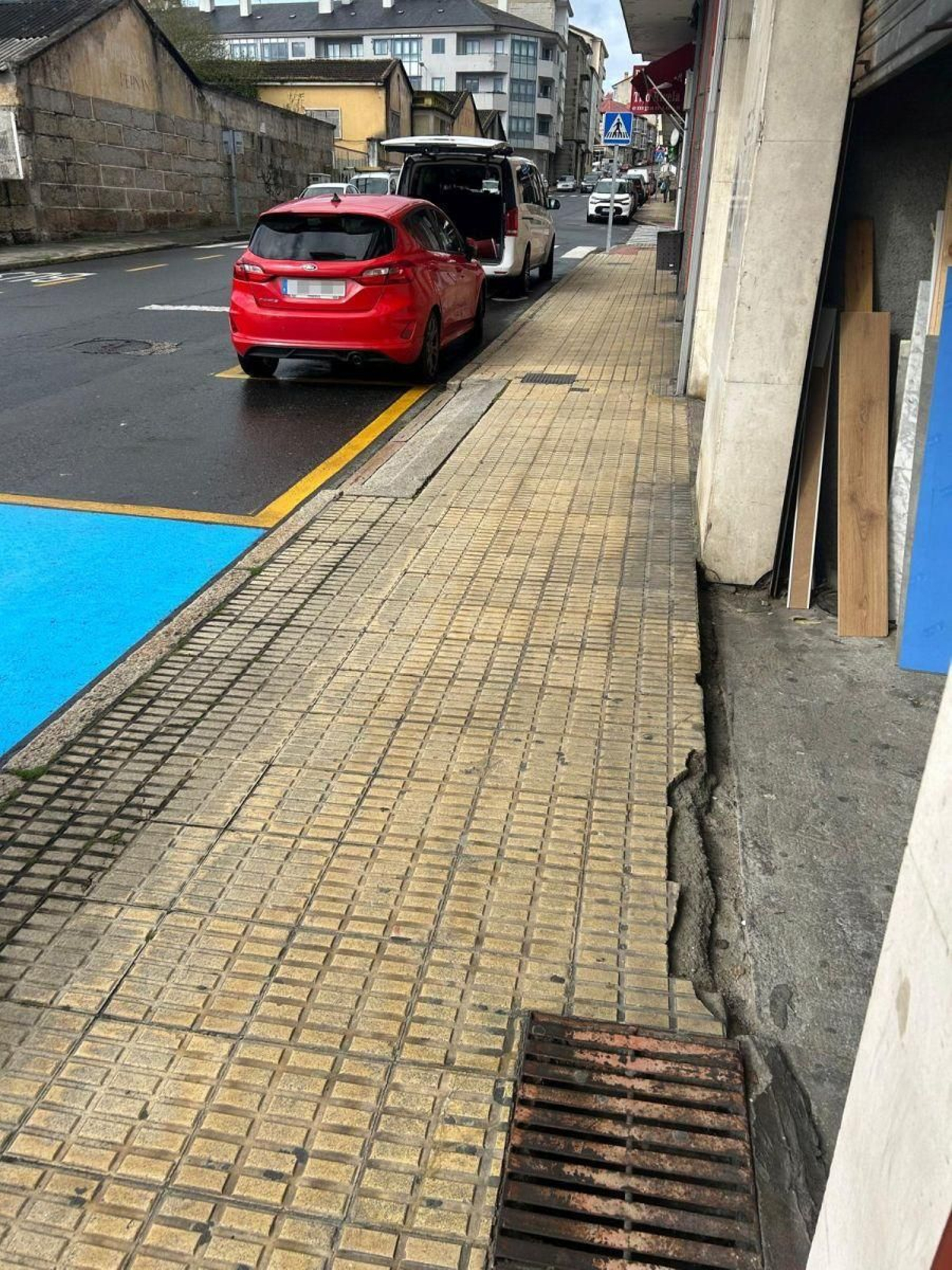 Vehículos en las paradas de autobús