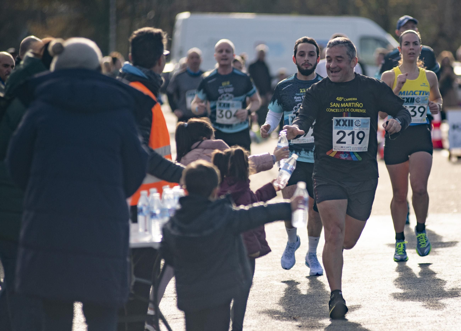 Galería | San Cibrao celebra una edición más de su carrera navideña