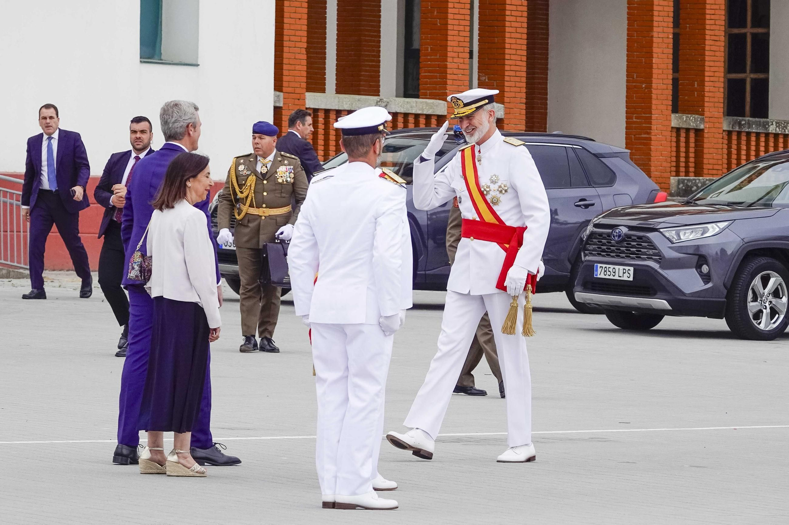 Galería | Entrega de despachos en Marín a cargo de Felipe VI