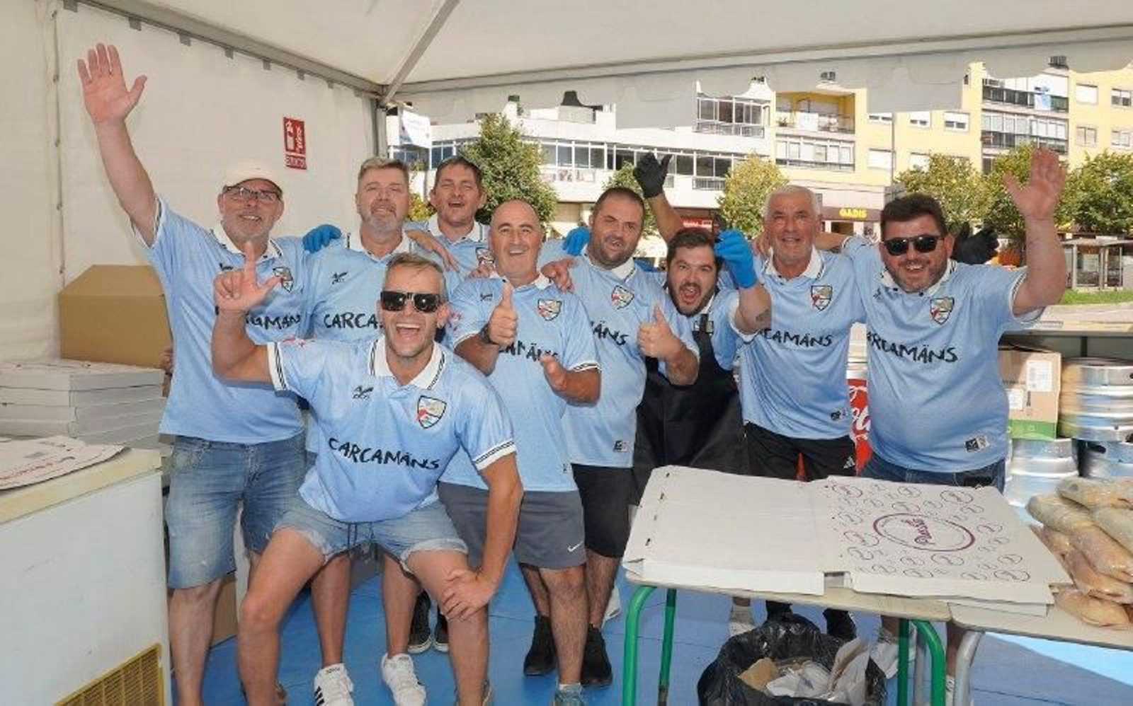 Galería | Música, comida y fútbol para calentar el Celta-Racing