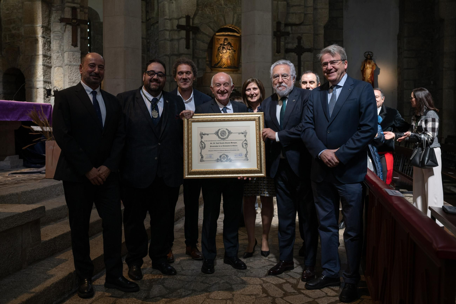 Galería | Pregón de Xosé Ramón Gayoso en la Santa Cruz de Carballiño