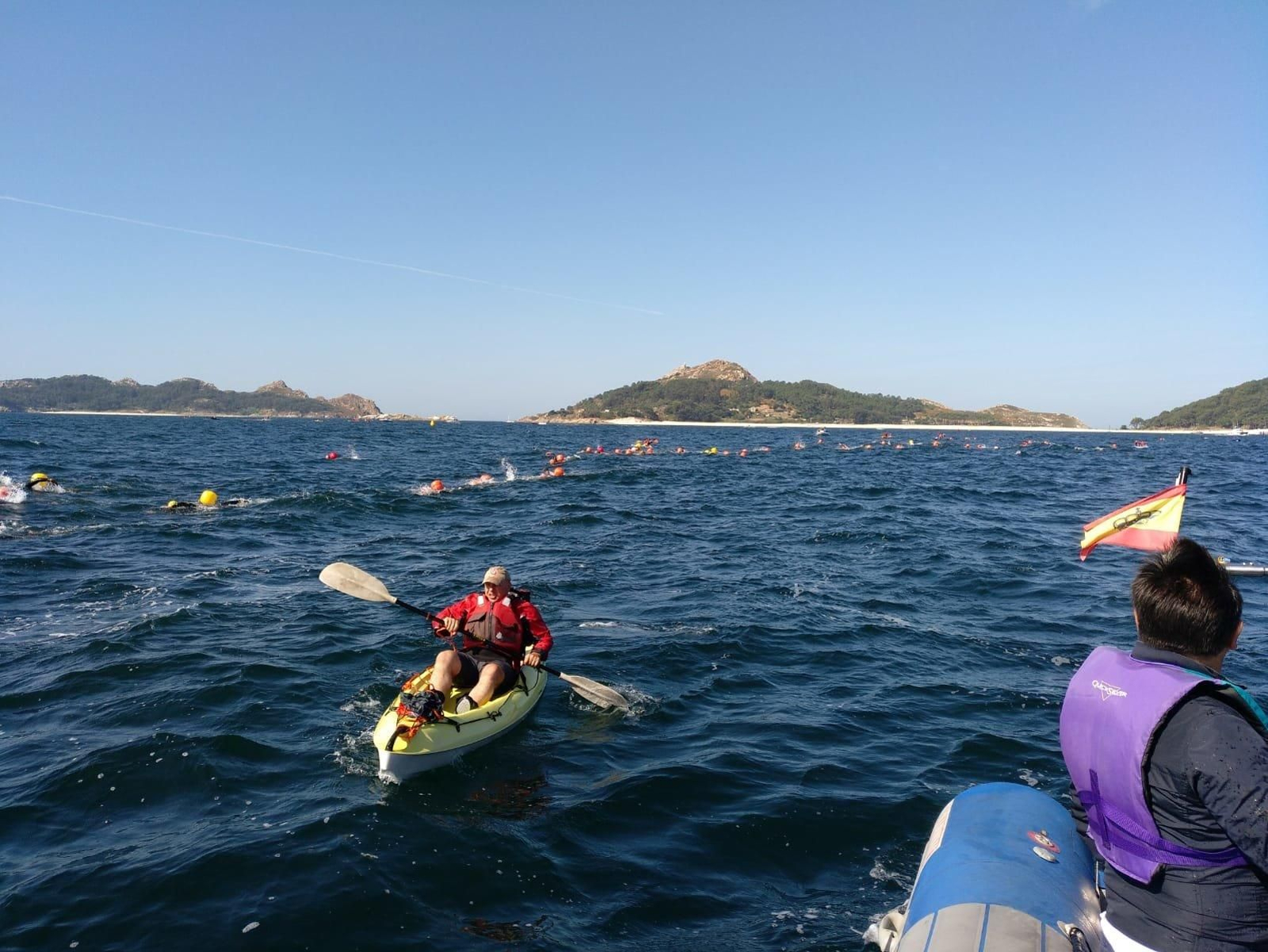 Travesía a nado desde Cíes desafío Atlántico - Vicente Alonso 10