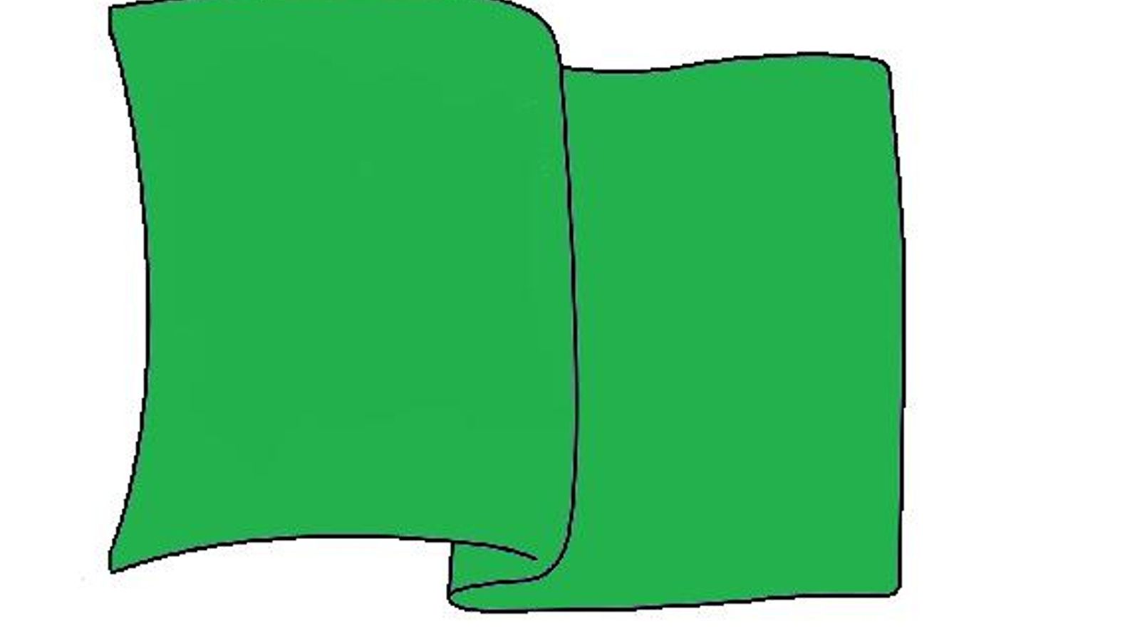 Bandera verde