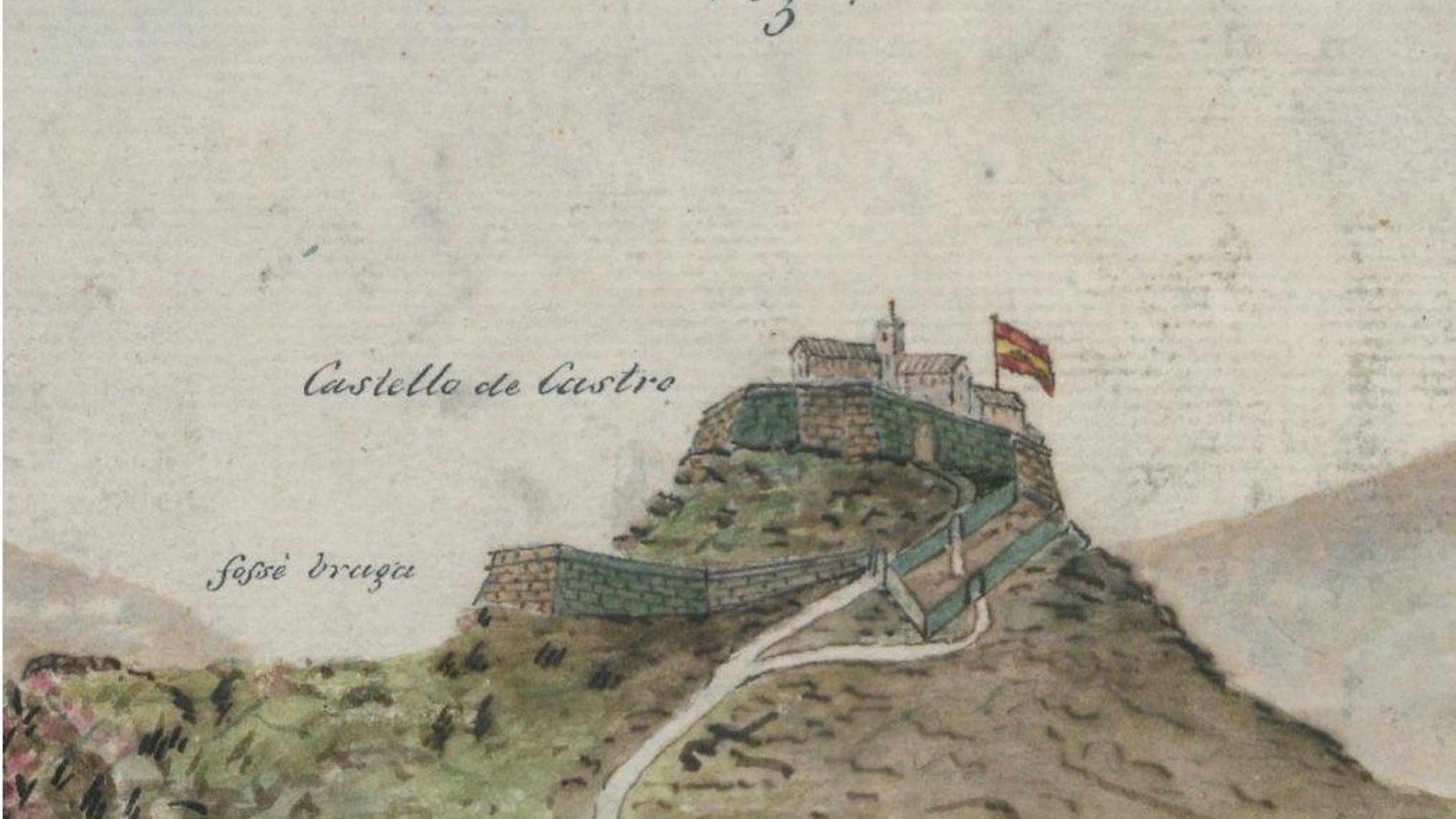 Una de las primeras ondeadas