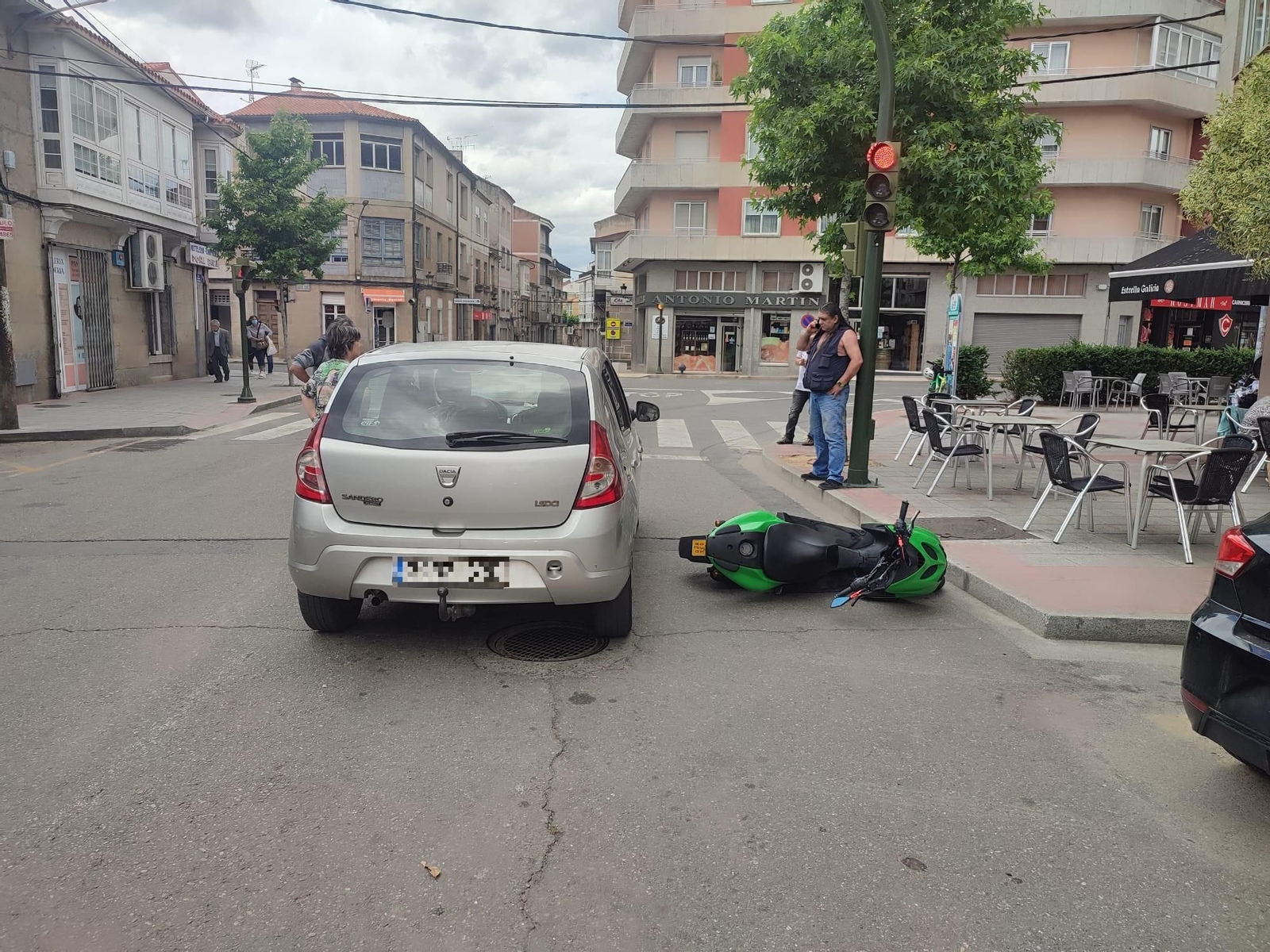 Imágenes del accidente