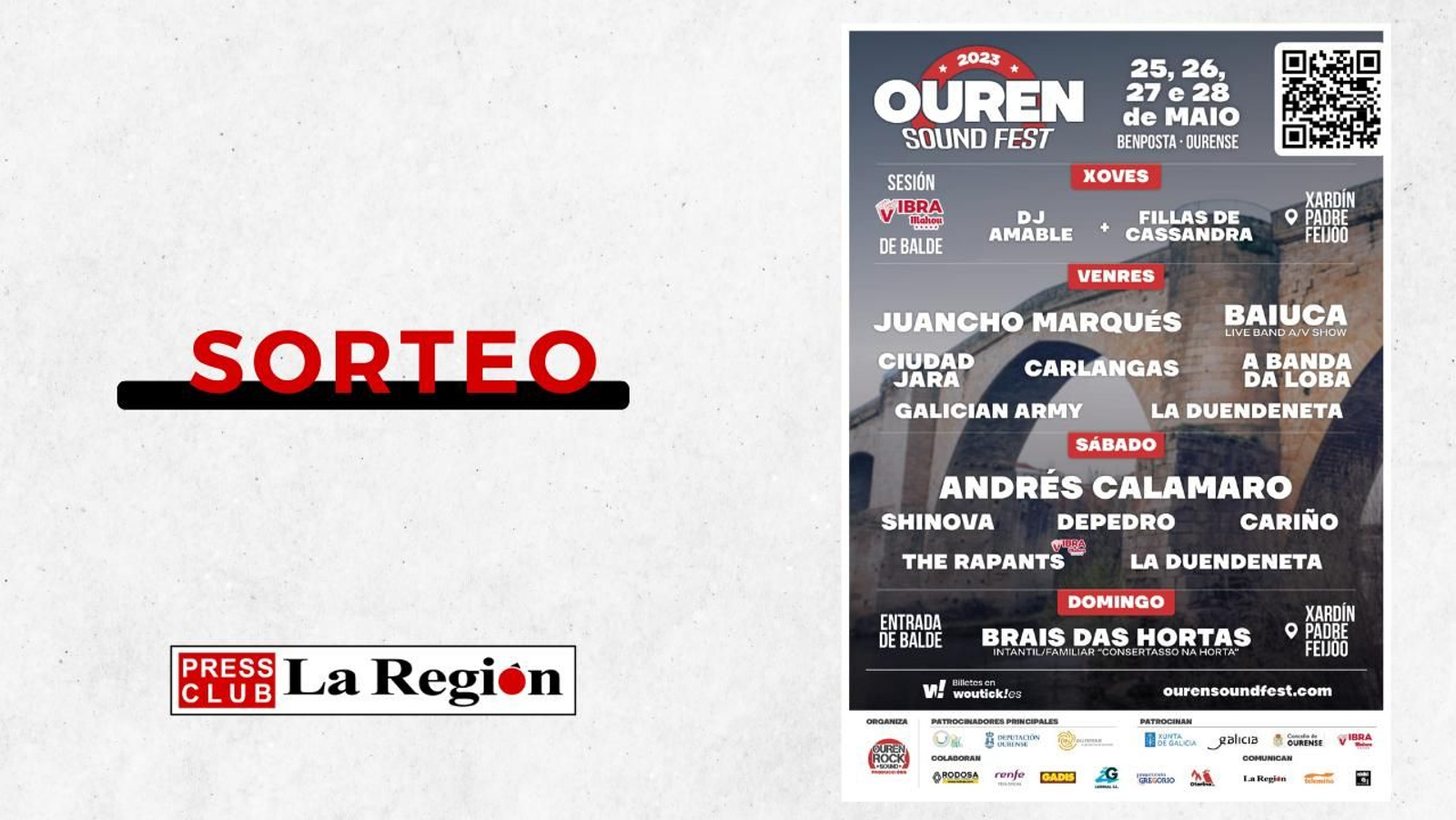 Abonos para el Ouren Sound