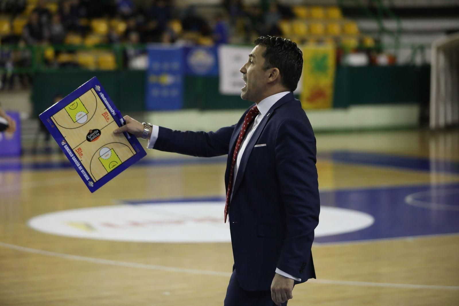 Gonzalo García de Vitoria, durante un partido de liga. (FOTO: José Paz)