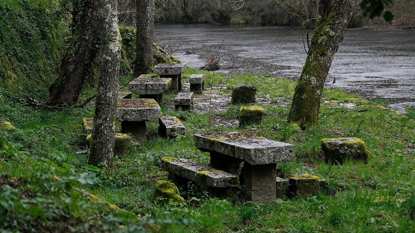 Área recreativa de O Refuxio, en Ponte Grande, de Miguel Ángel