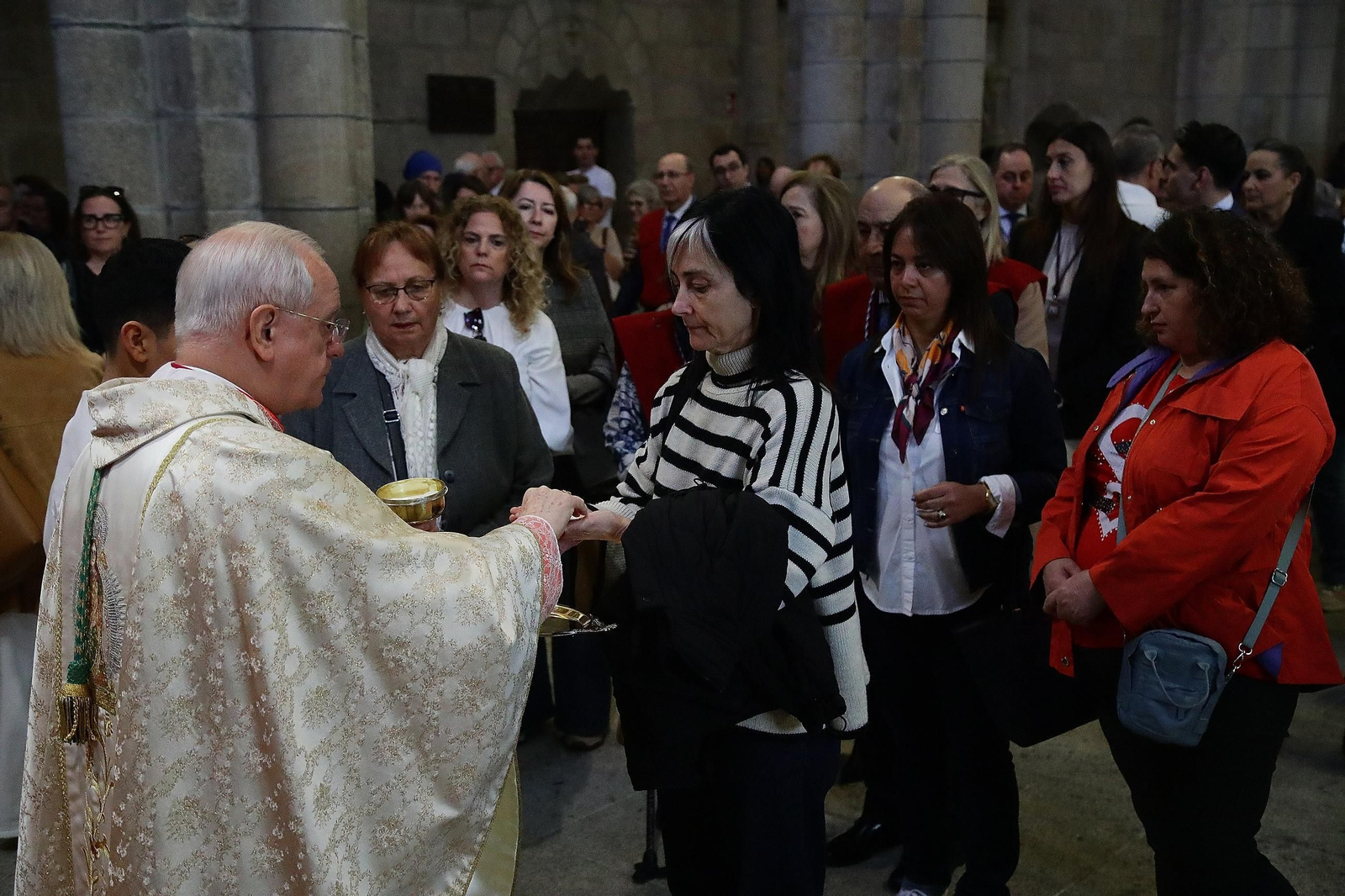 Galería | La procesión del Encuentro pone fin a la Semana Santa en Ourense