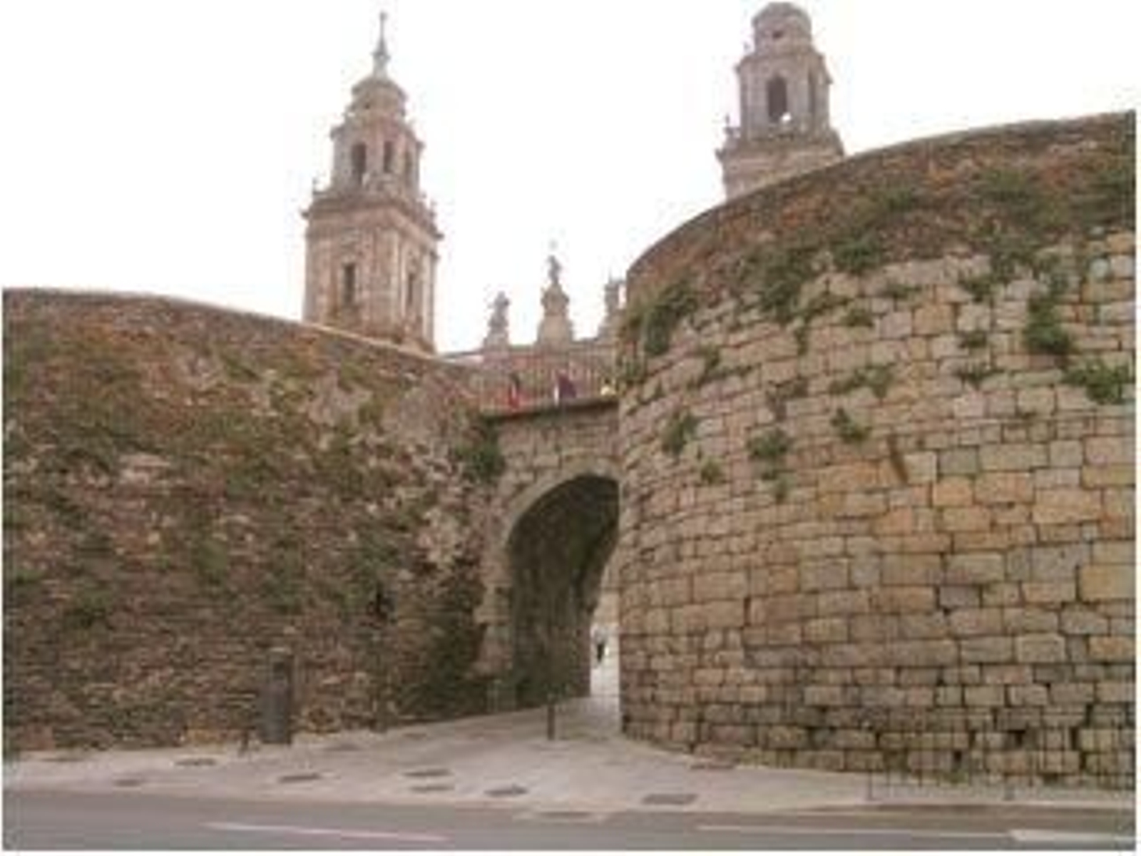Vista de la muralla de Lugo. (Foto: Archivo )