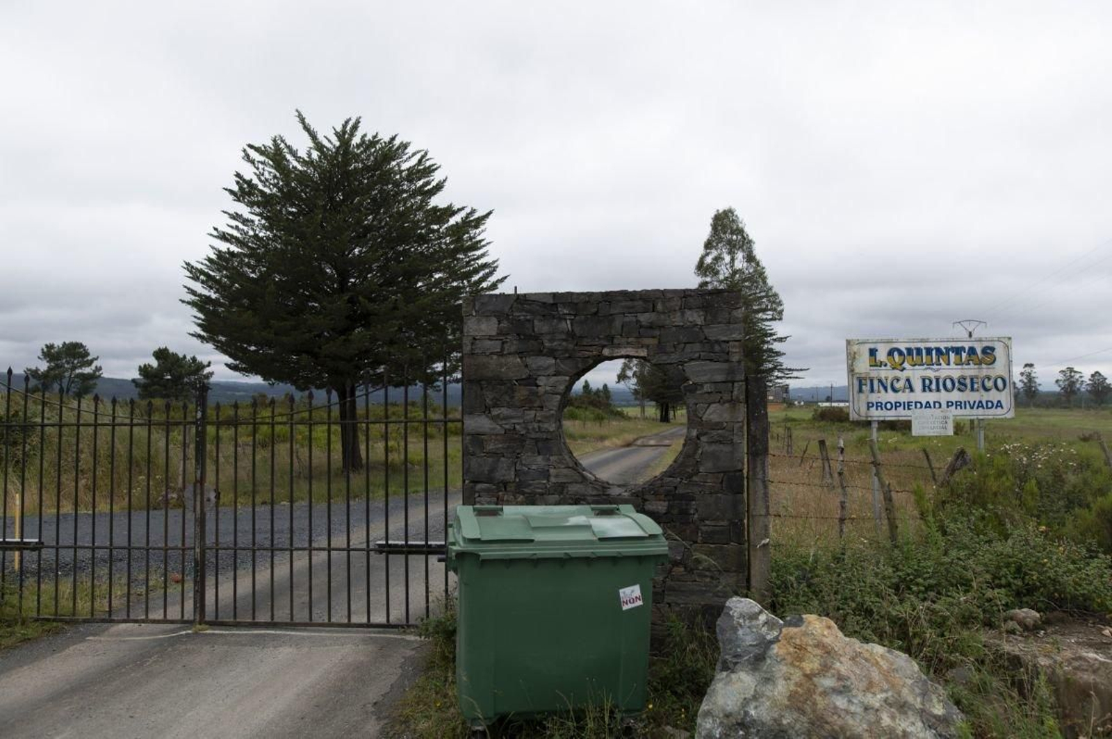Terrenos donde Altri proyecta su planta de lyocell en Palas de Rei.