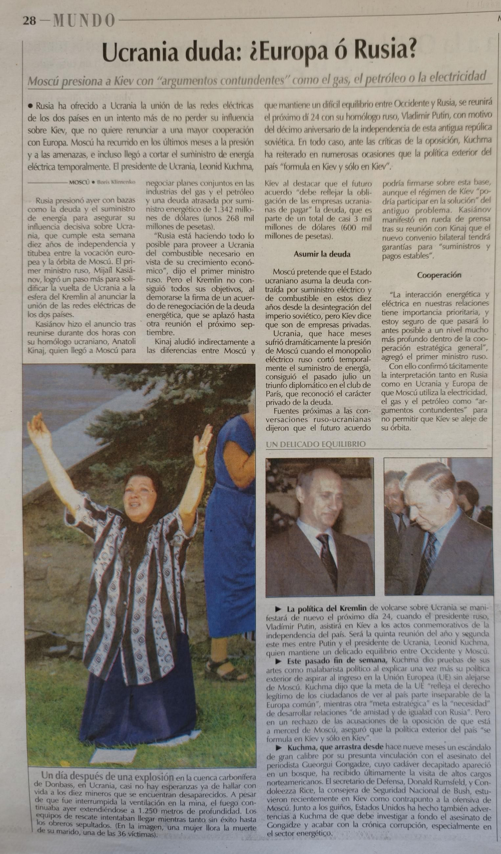 22 de agosto de 2001.