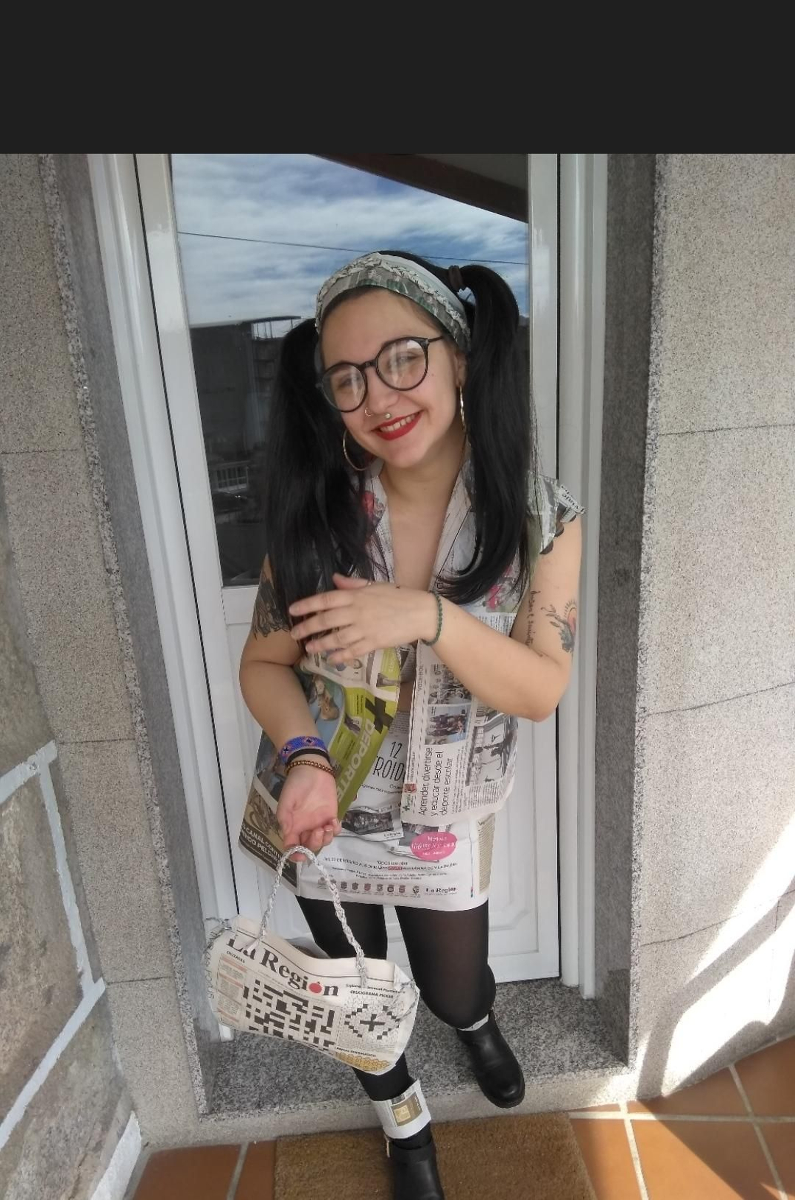 Yo, en mi papel de Ana Isabel Rodríguez Vázquez en Ourense