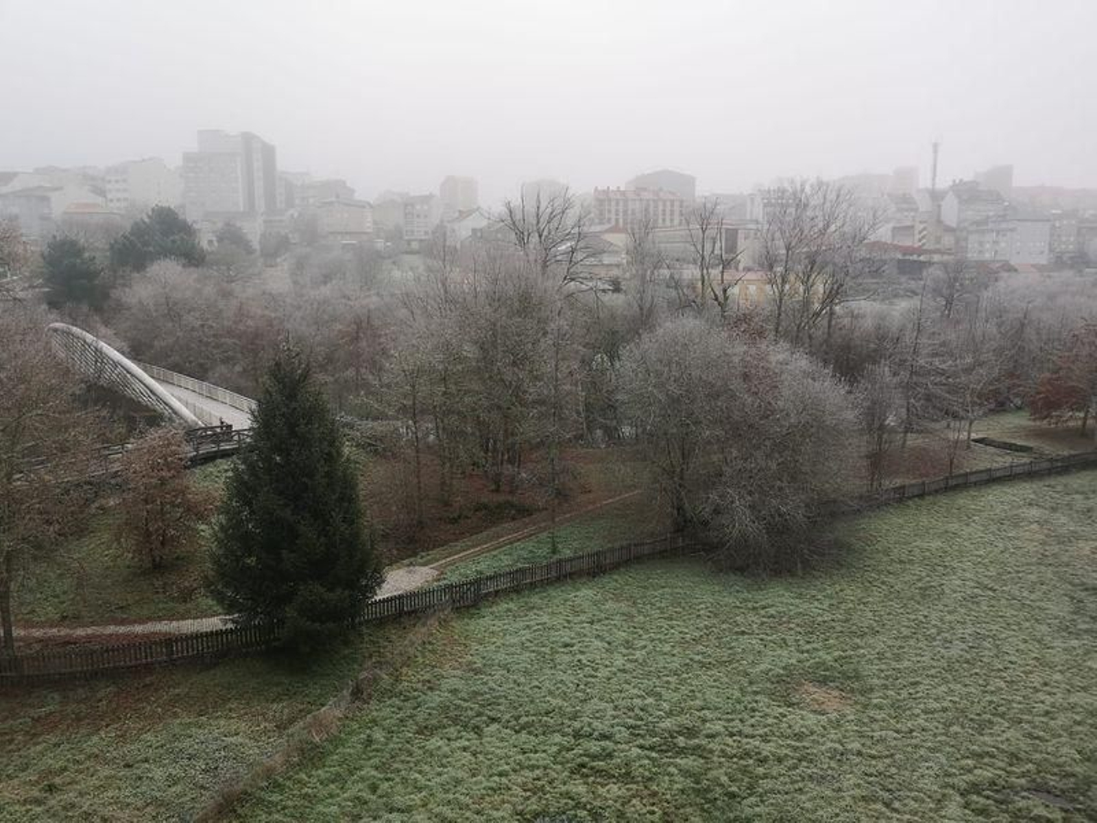 Jornada de frío en Carballiño // FOTO: MARTIÑO PINAL