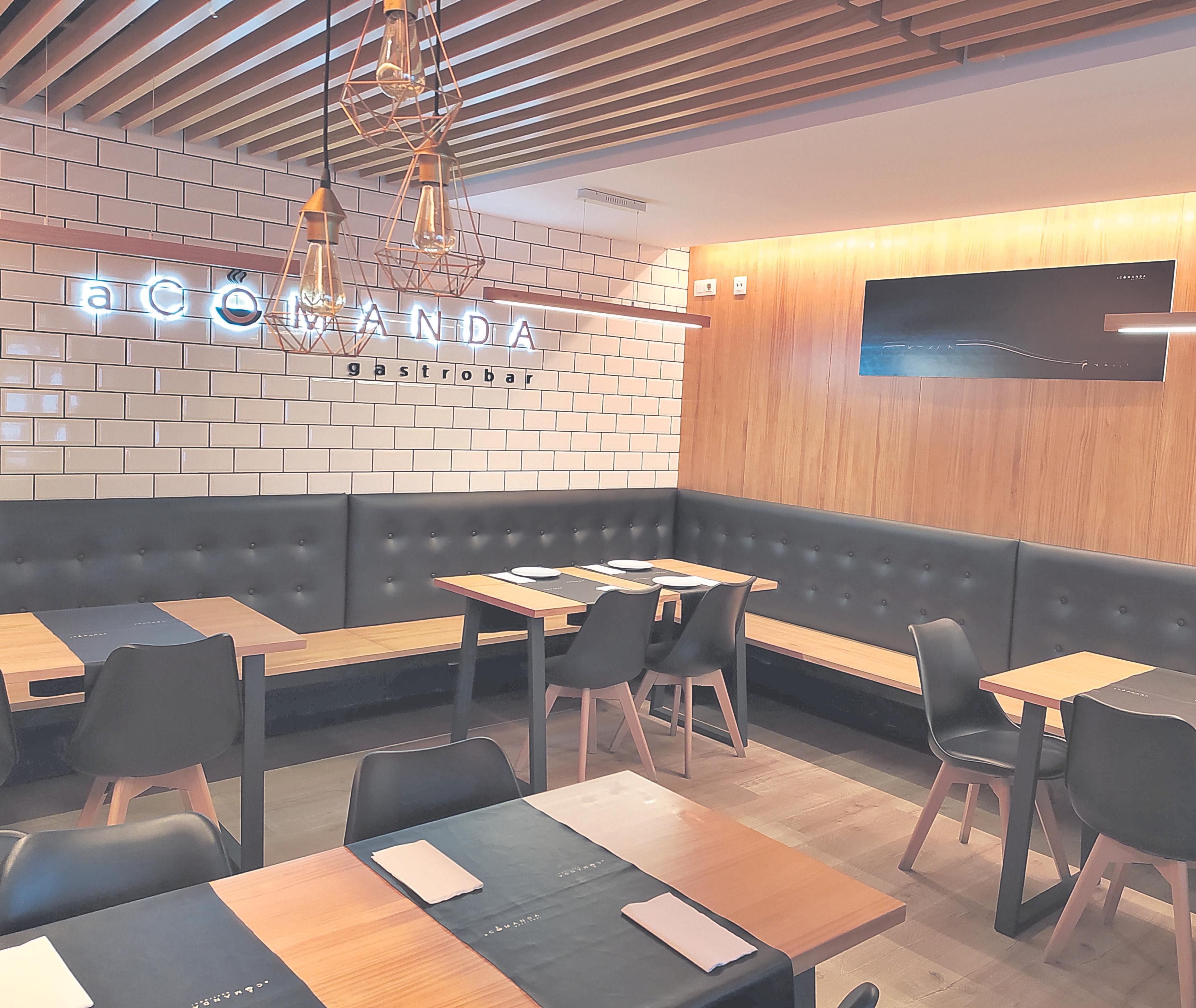 Restaurante A Comanda Ribadavia interior