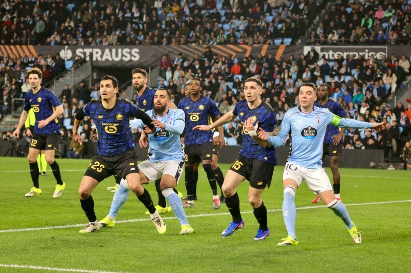 Galería | El Celta recibe al Lille en Balaídos