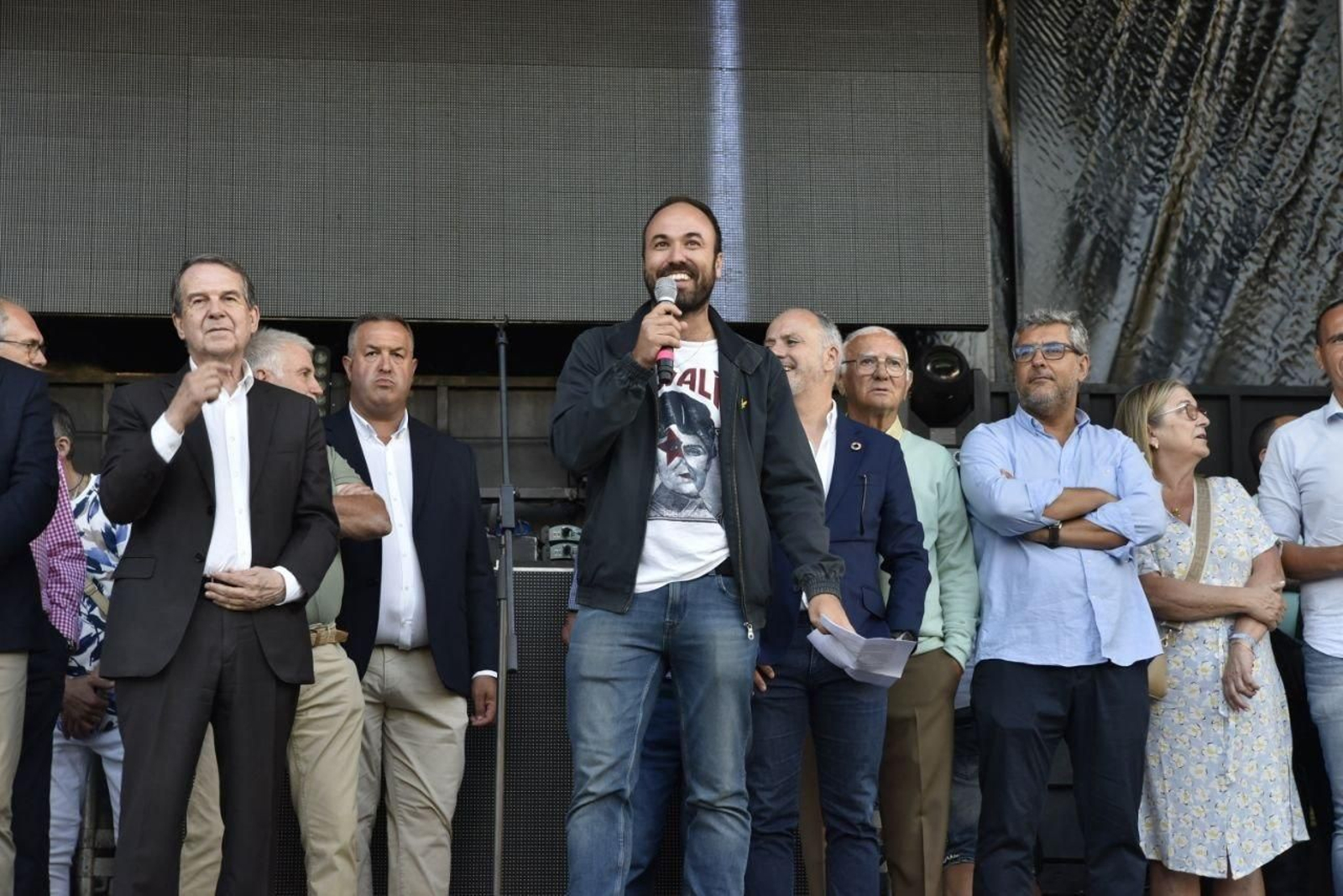 Pregón de Álvaro Gago en las Fiestas de Coia.