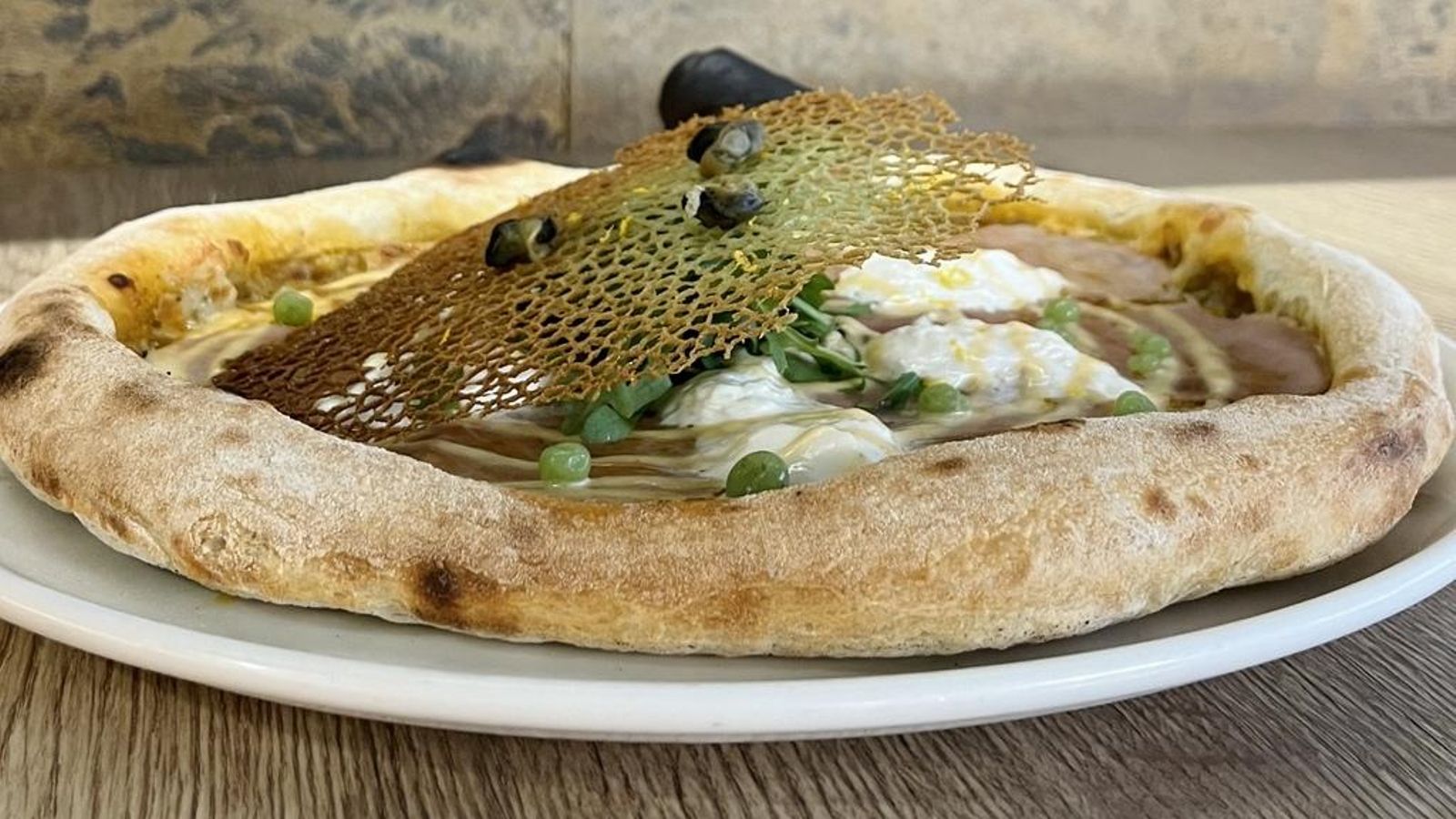 La pizza 'Maruxia de Aldán', del Ristorante Italiano il Popolo.