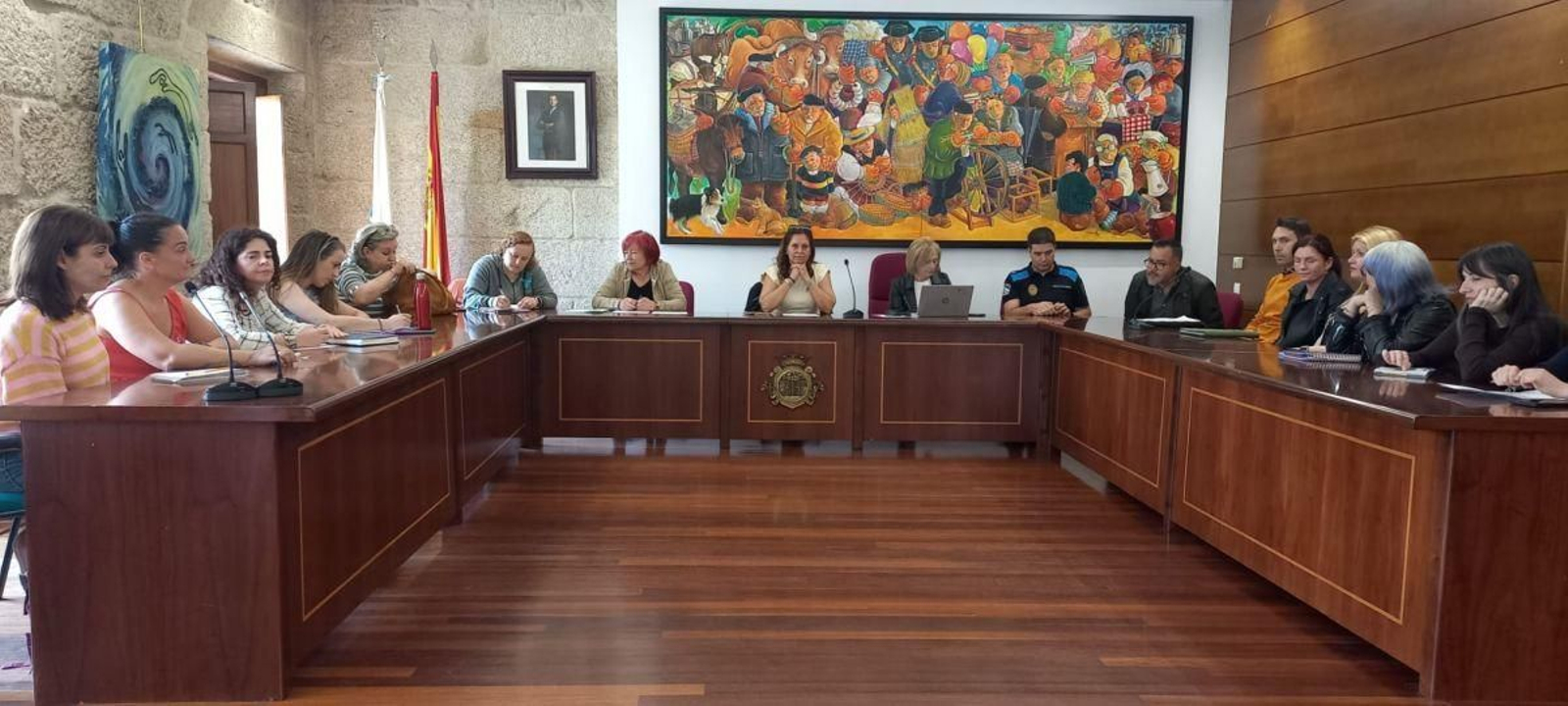 Reunión de la mesa de coordinación de violencia de género en O Carballiño