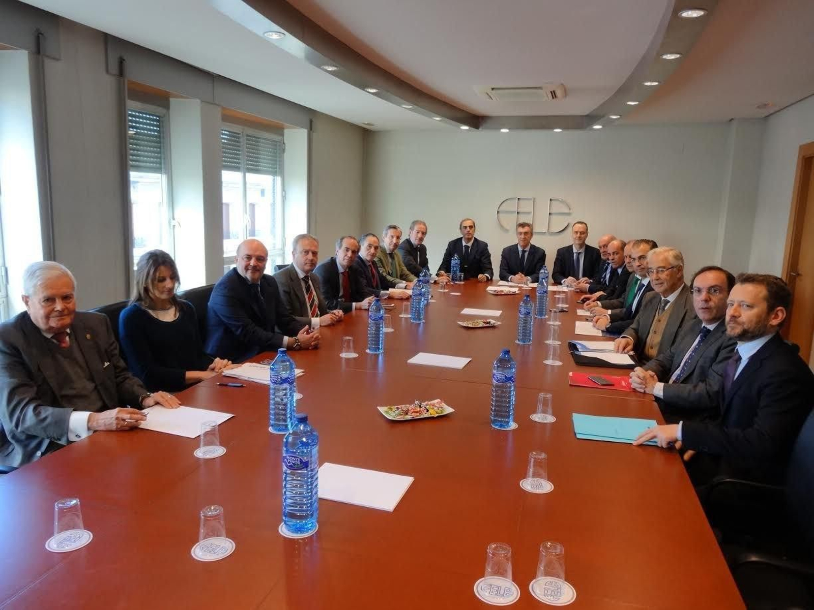 Un momento de la reunión mantenida ayer por la plataforma del Noroeste.