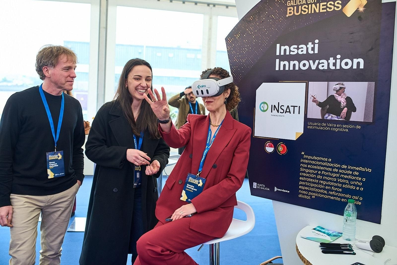 Aplicación de realidad virtual dirigida a la estimulación físico-cognitiva de personas con demencias o trastornos neurocognitivos.