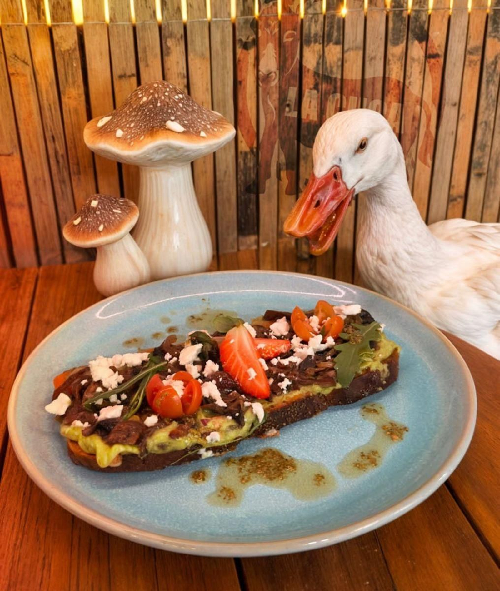 Imaginación, diversión y sabor: la tostada Choupis es una de las estrellas de la carta de La Cuca Brunch.