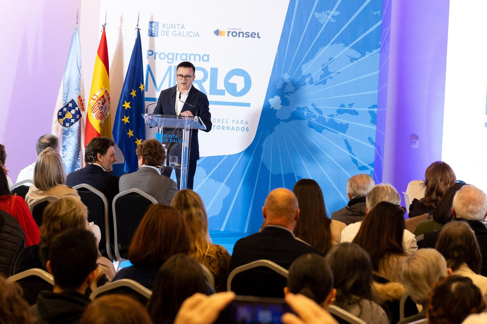José González durante su intervención