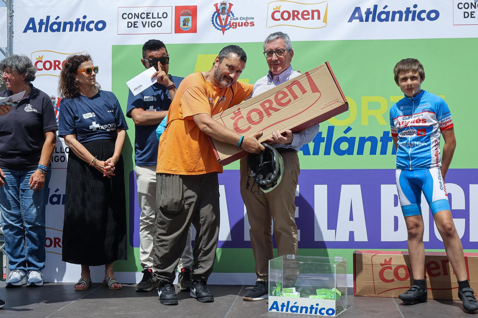Galería | El ciclismo toma Vigo con la primera edición del Día de la Bici de Atlántico