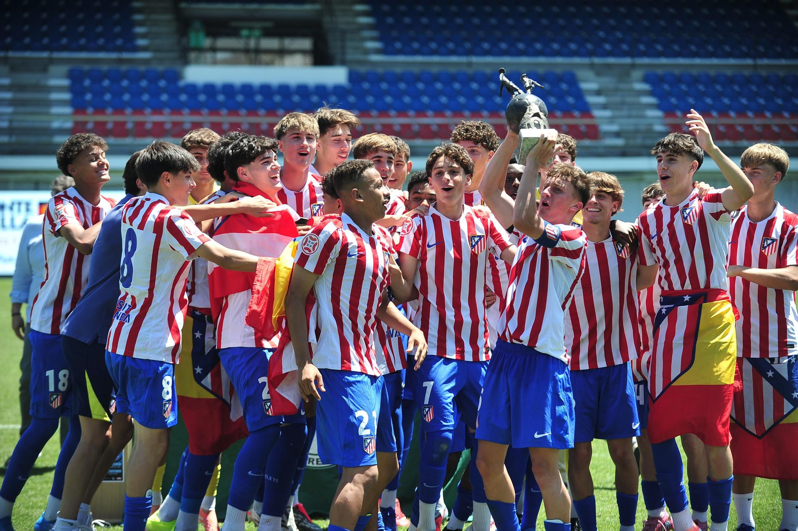 El Atlético de Madrid, el mejor en O Couto
