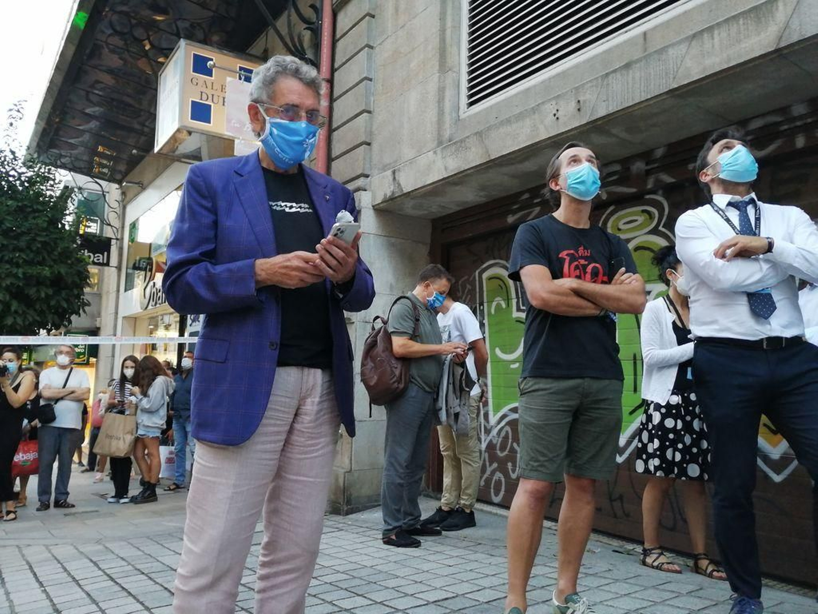 Un incendio se desata en la sede del Celta 64