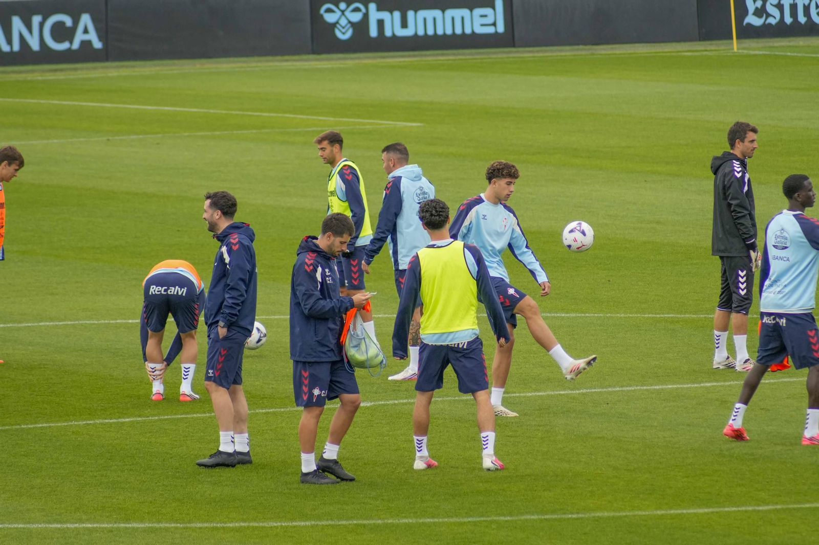 Galería | El Celta prepara su duelo ante Osasuna con Driouech ya incorporado