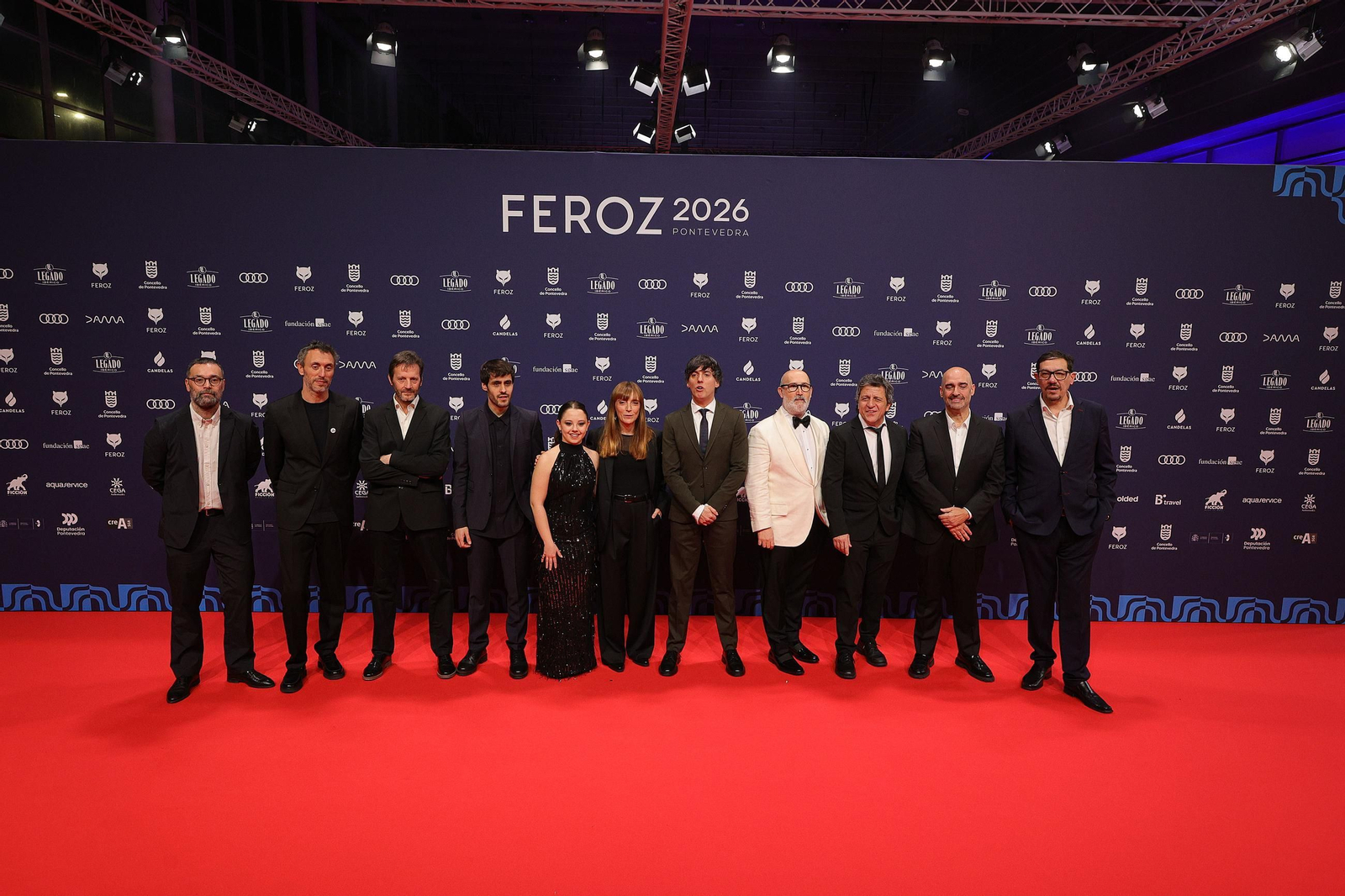 Galería | La alfombra roja de los Premios Feroz 2026 en Pontevedra