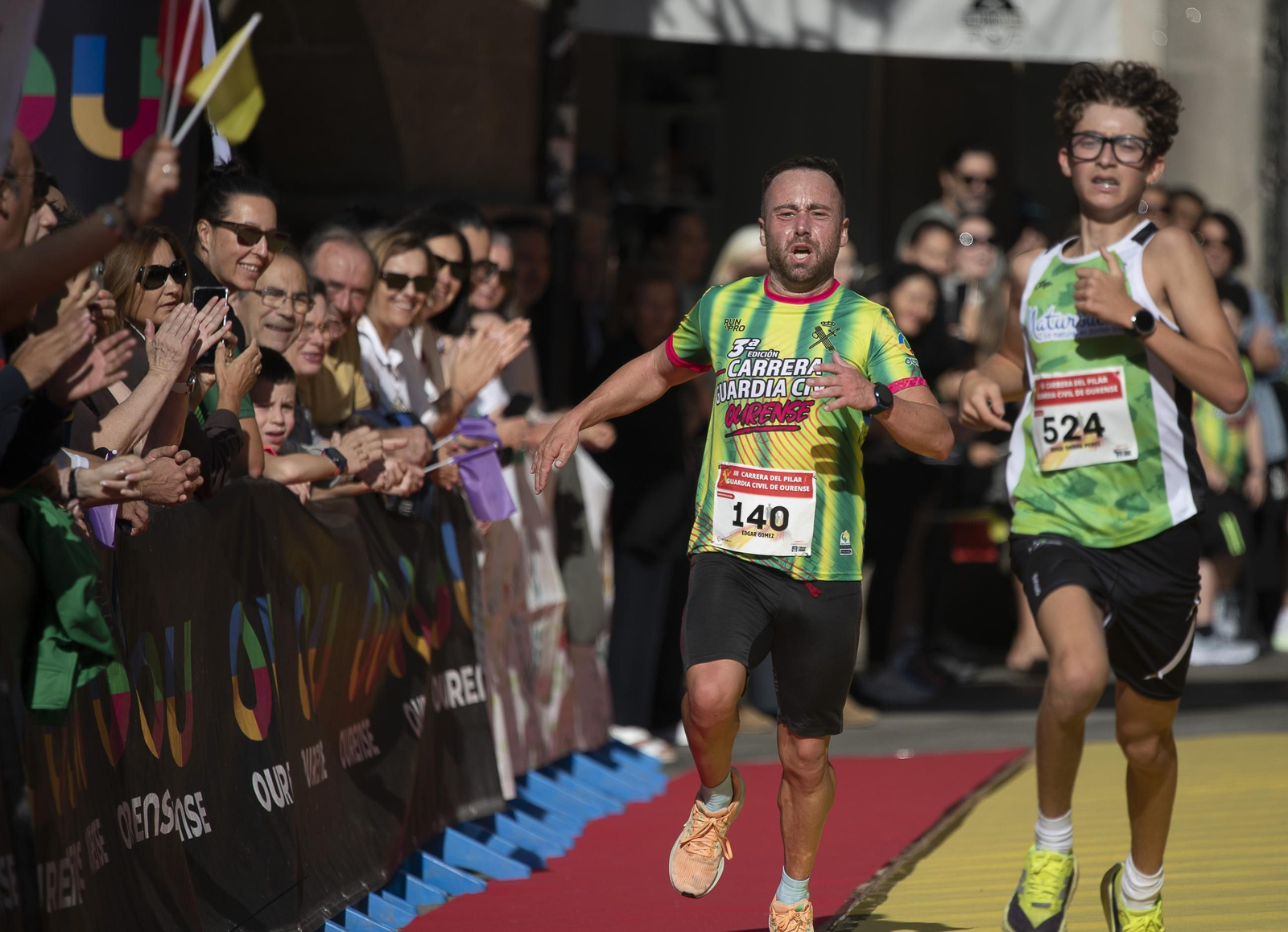 Galería | Ourense disfruta de la Carrera de la Guardía Civil un año más