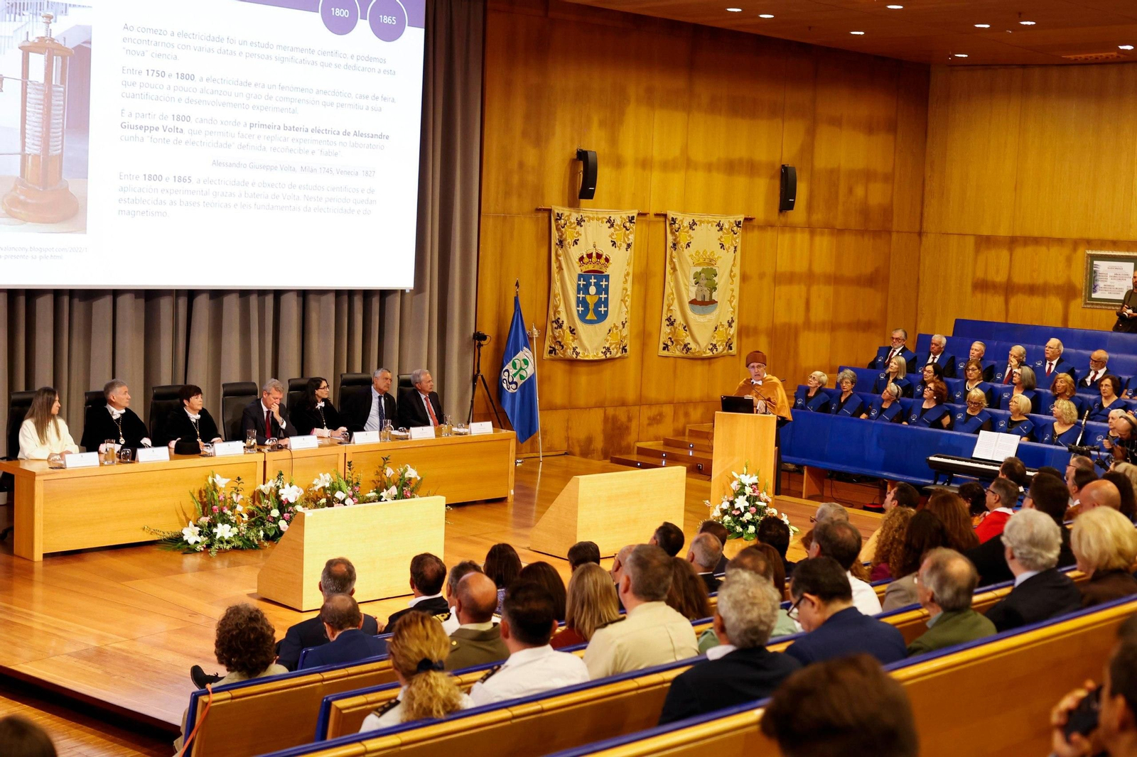 Galería | La Universidad de Vigo inaugura el curso académico 2026-2027