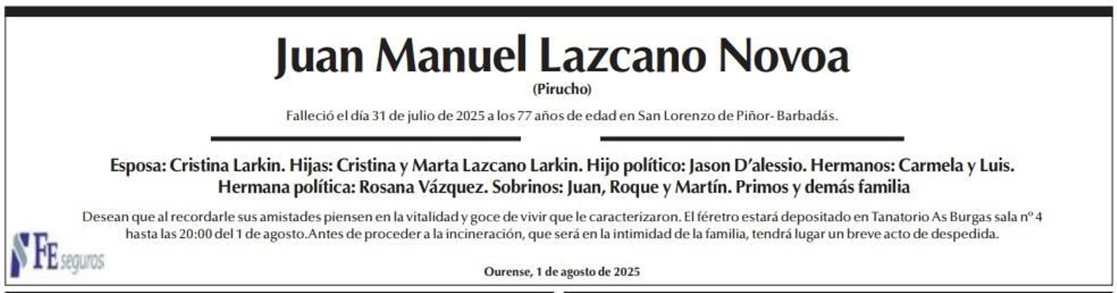 Las despedidas de este viernes / La Región