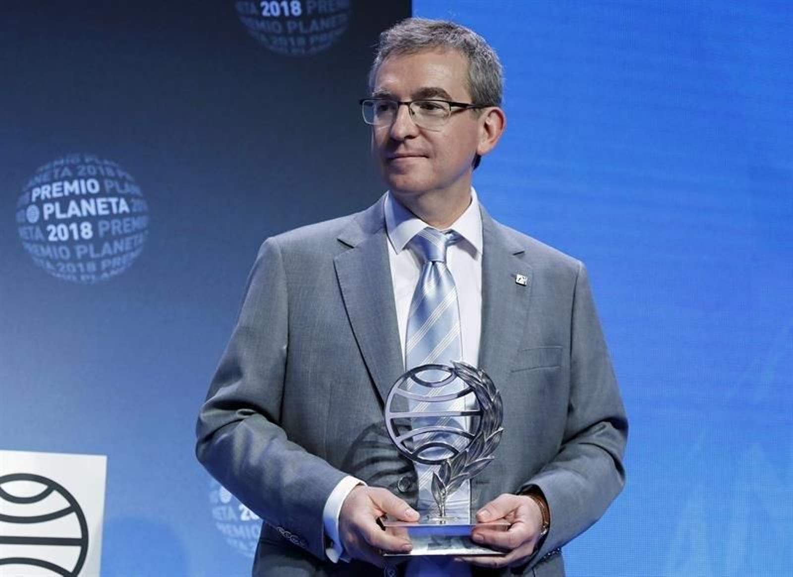 El escritor valenciano Santiago Posteguillo ha ganado el 67 Premio Planeta