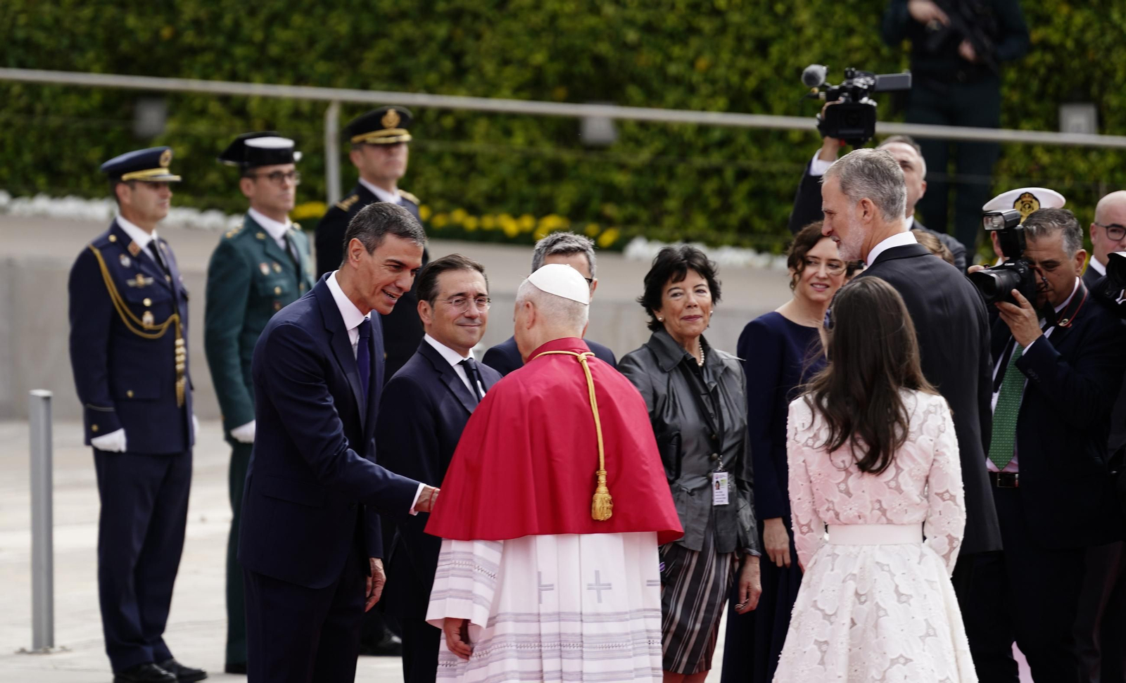 Galería | La primera jornada de la visita del papa León XIV a Madrid