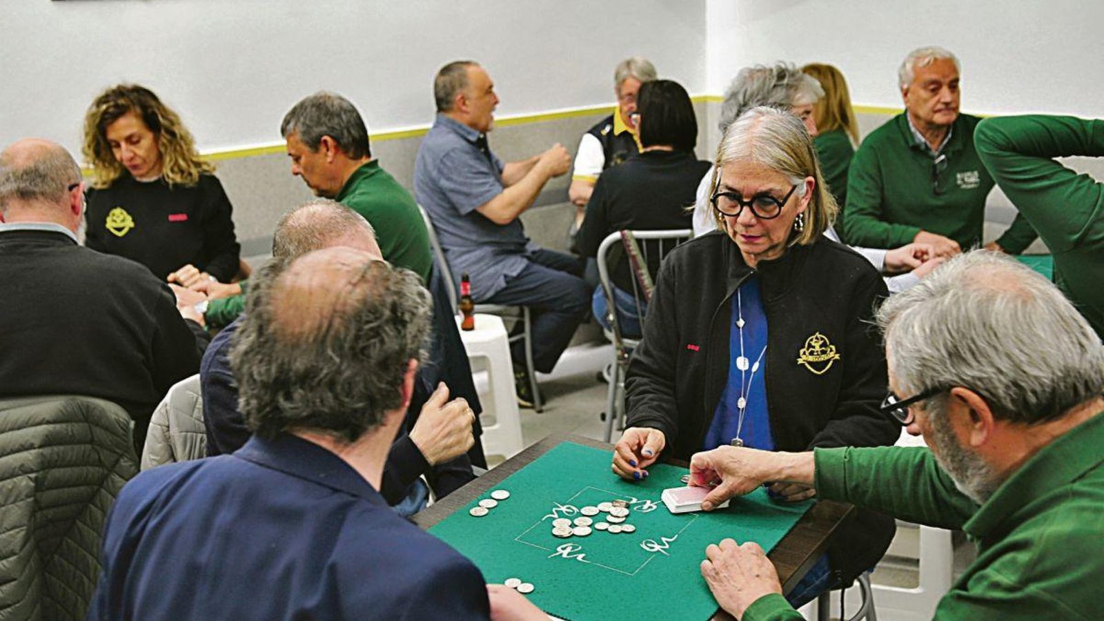 Una de las partidas jugadas en El Túnel.