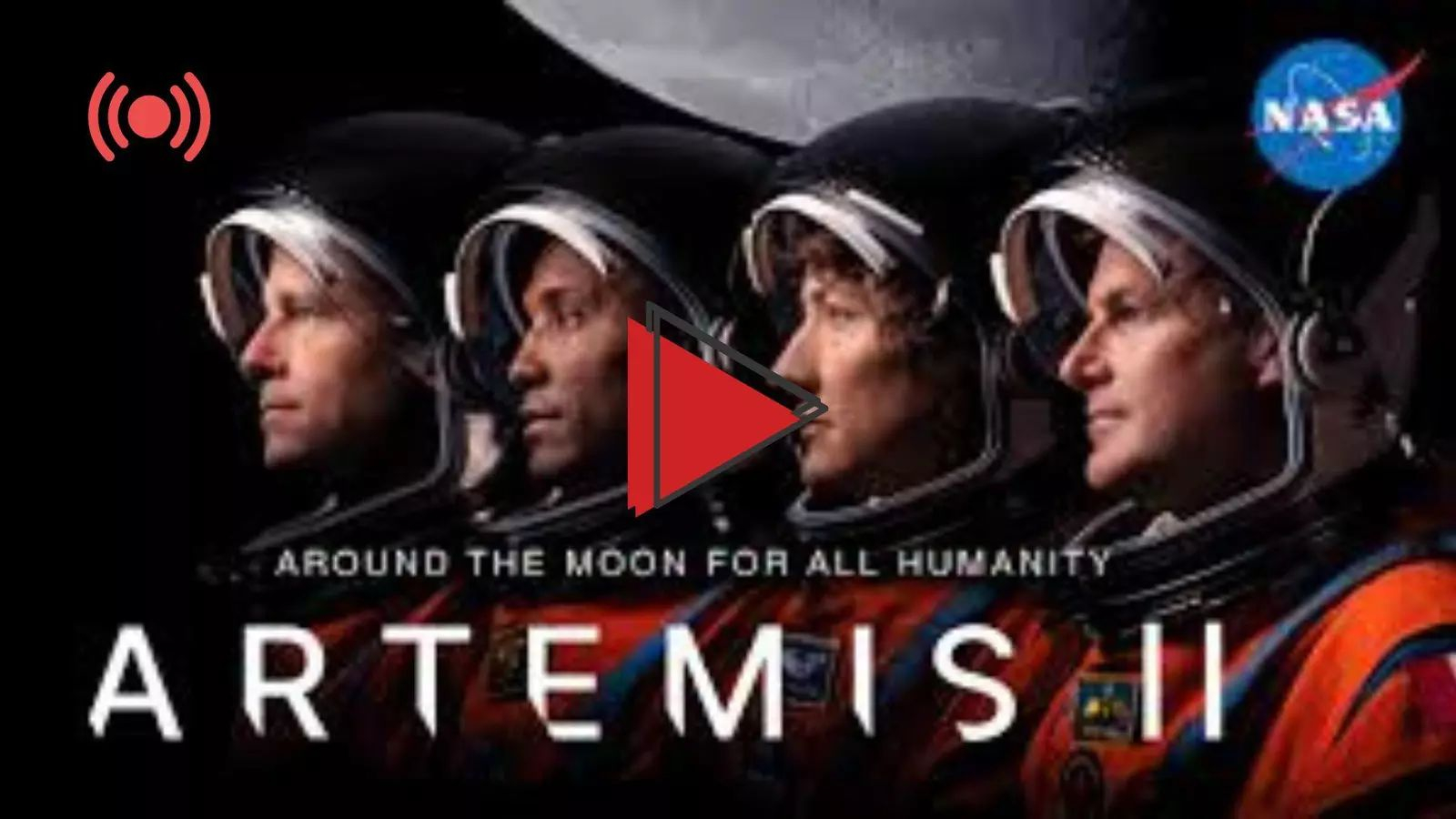 Streaming de la misión Artemis II de la NASA.