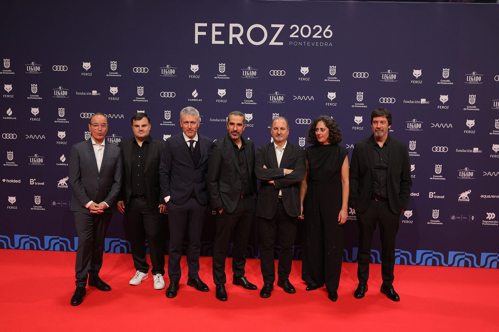 Galería | La alfombra roja de los Premios Feroz 2026 en Pontevedra