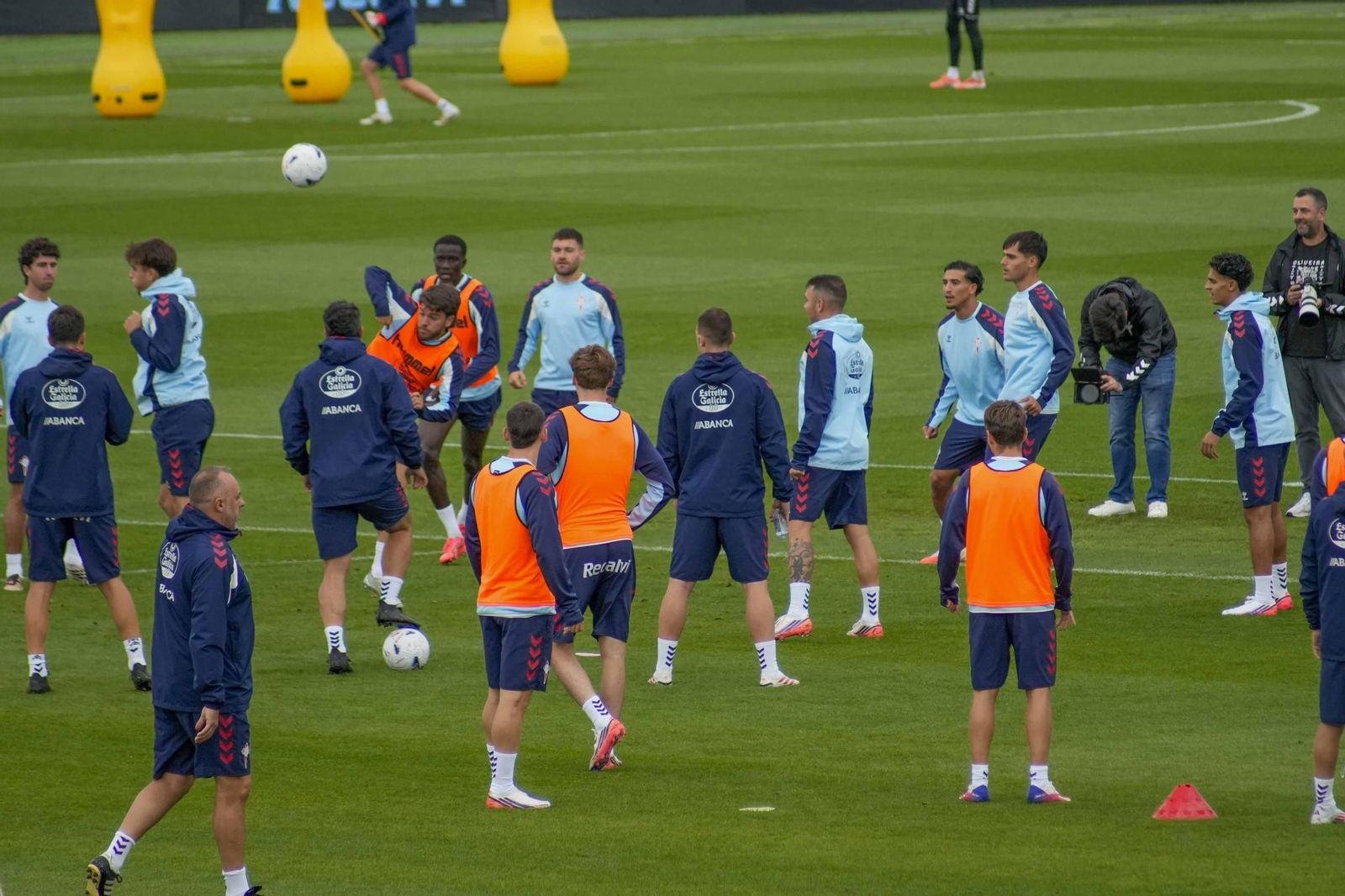Galería | El Celta prepara su duelo ante Osasuna con Driouech ya incorporado