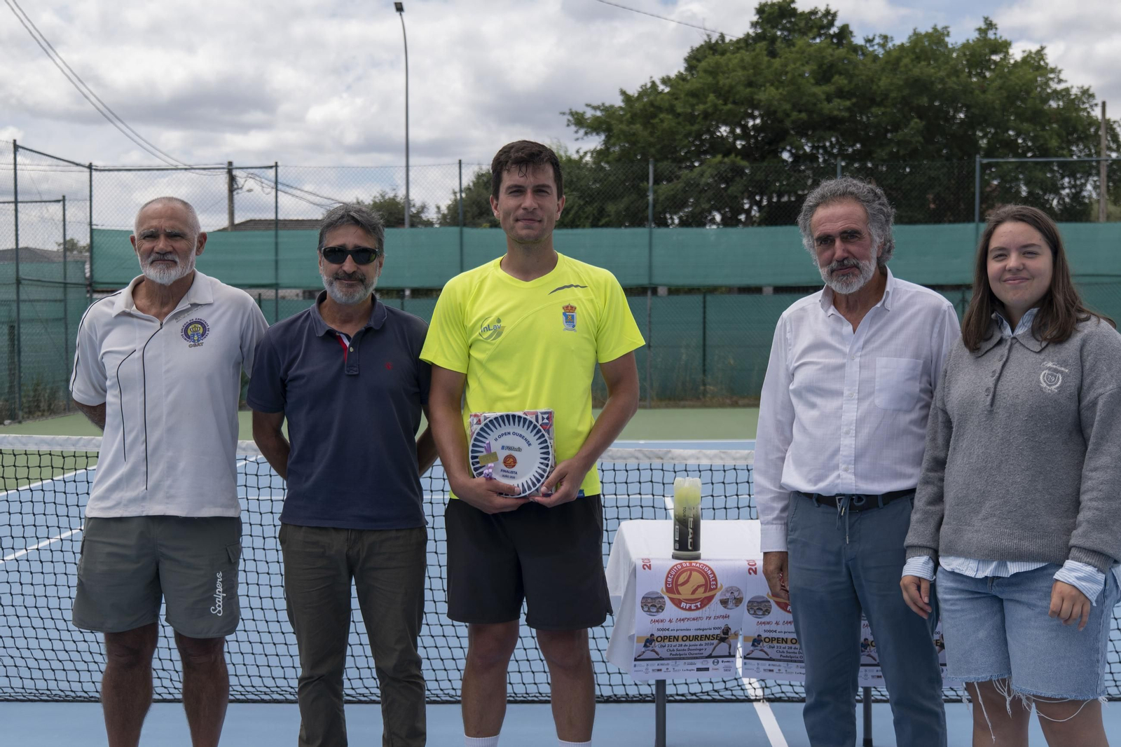El Open Cidade de Ourense de tenis dio el golpe